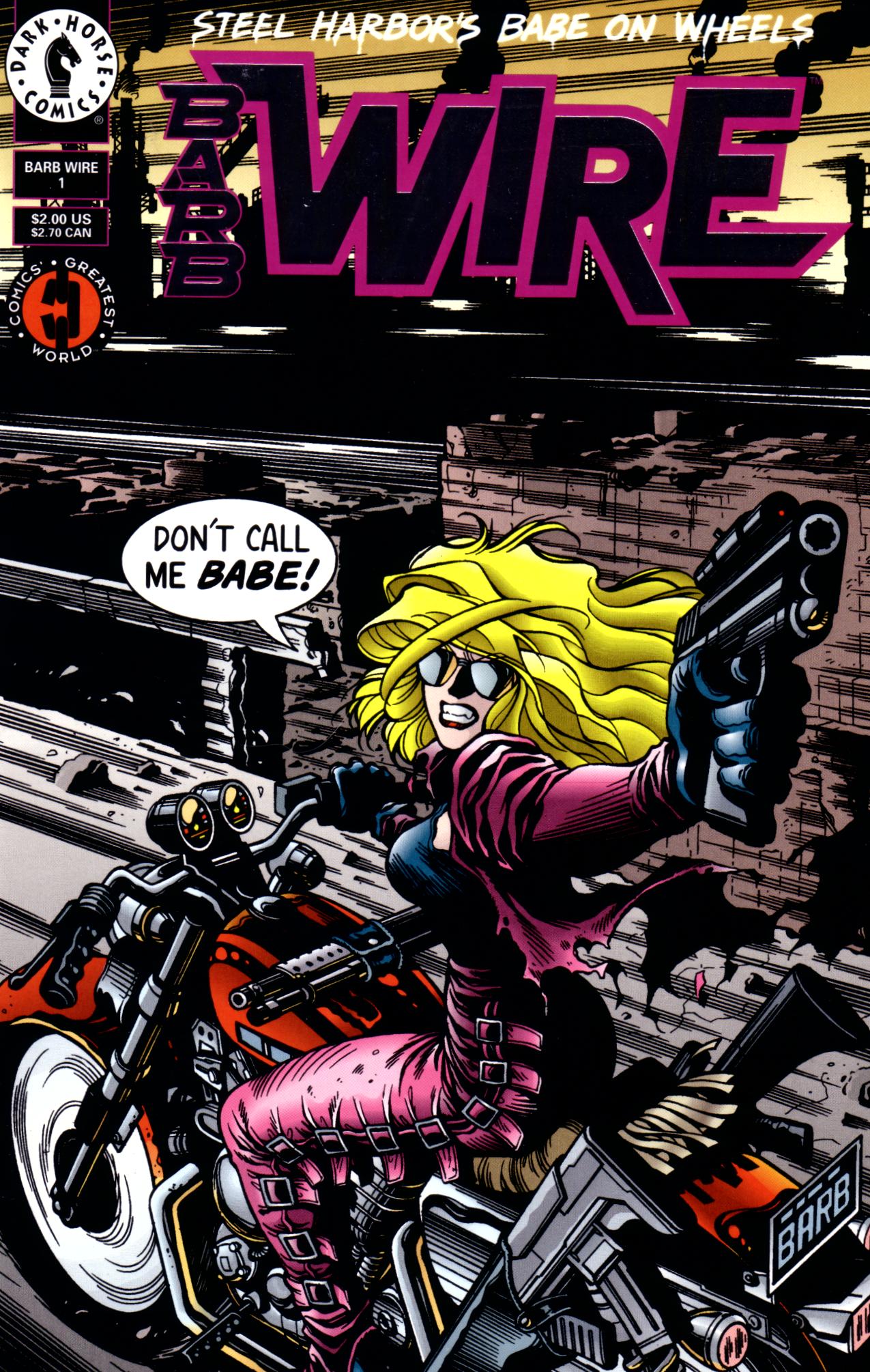 Read online Barb Wire (1994) comic -  Issue #1 - 1