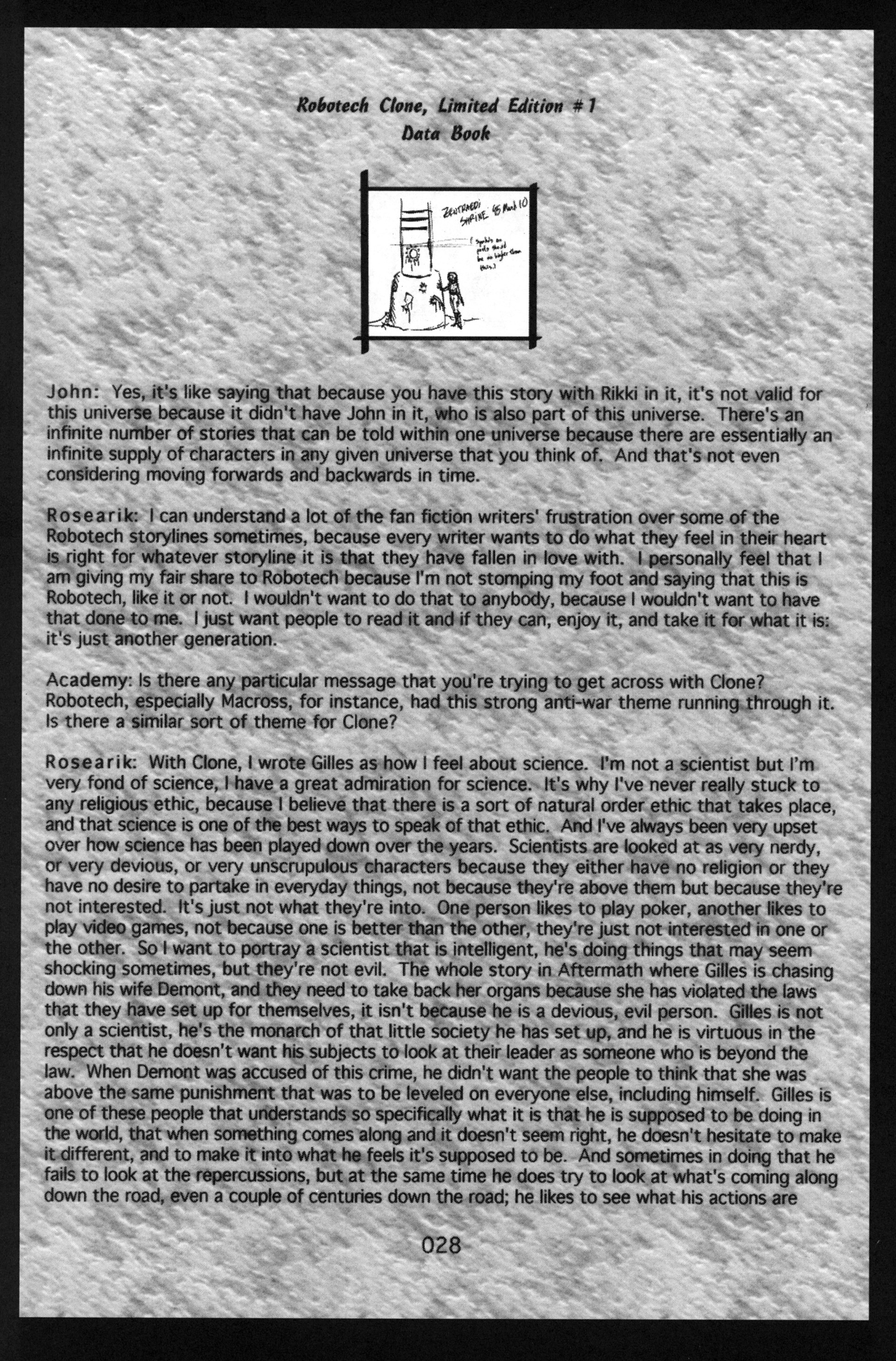 Read online Robotech: Clone Special comic -  Issue # Full - 30