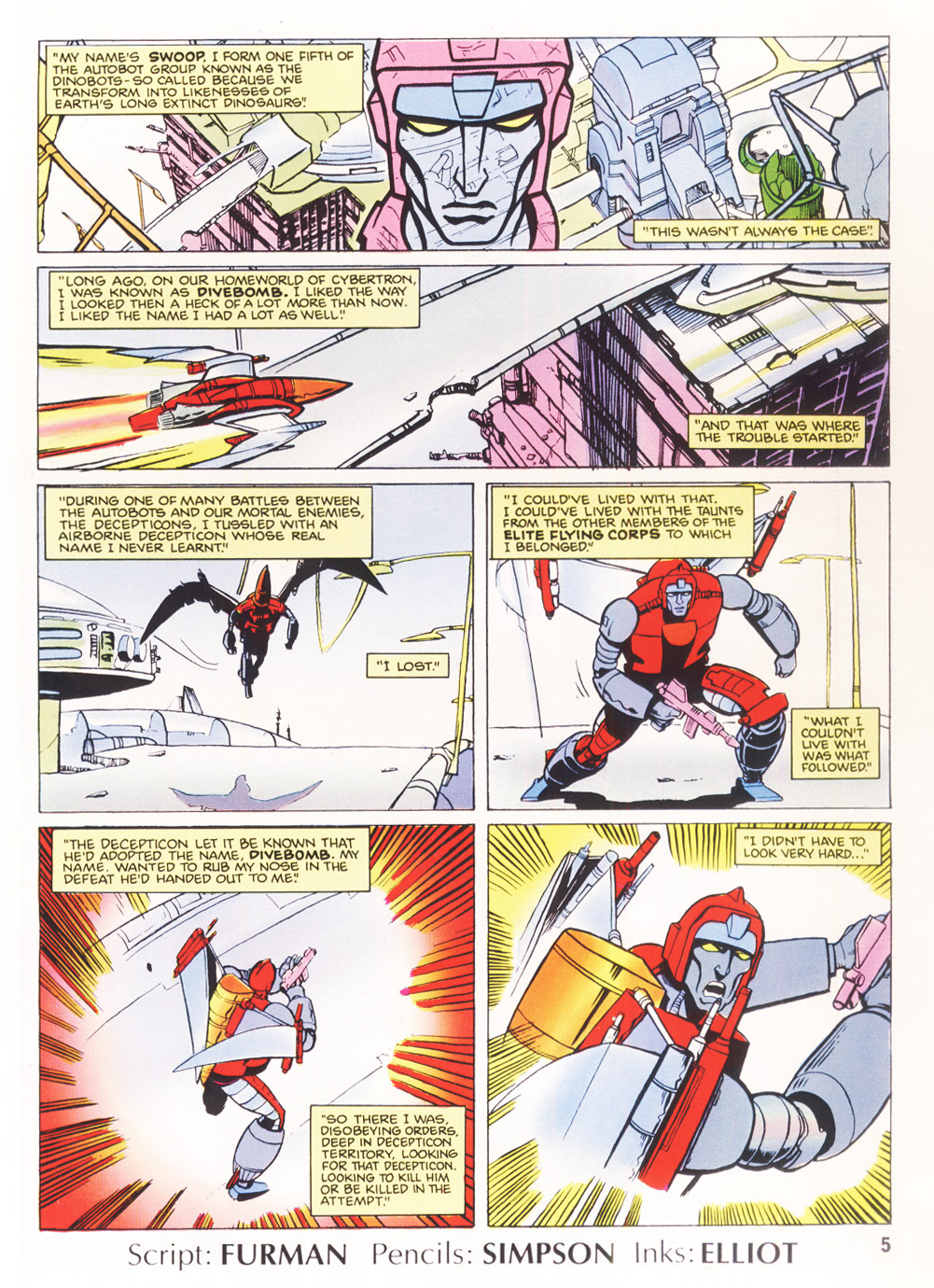 Read online The Transformers Annual comic -  Issue #1987 - 4