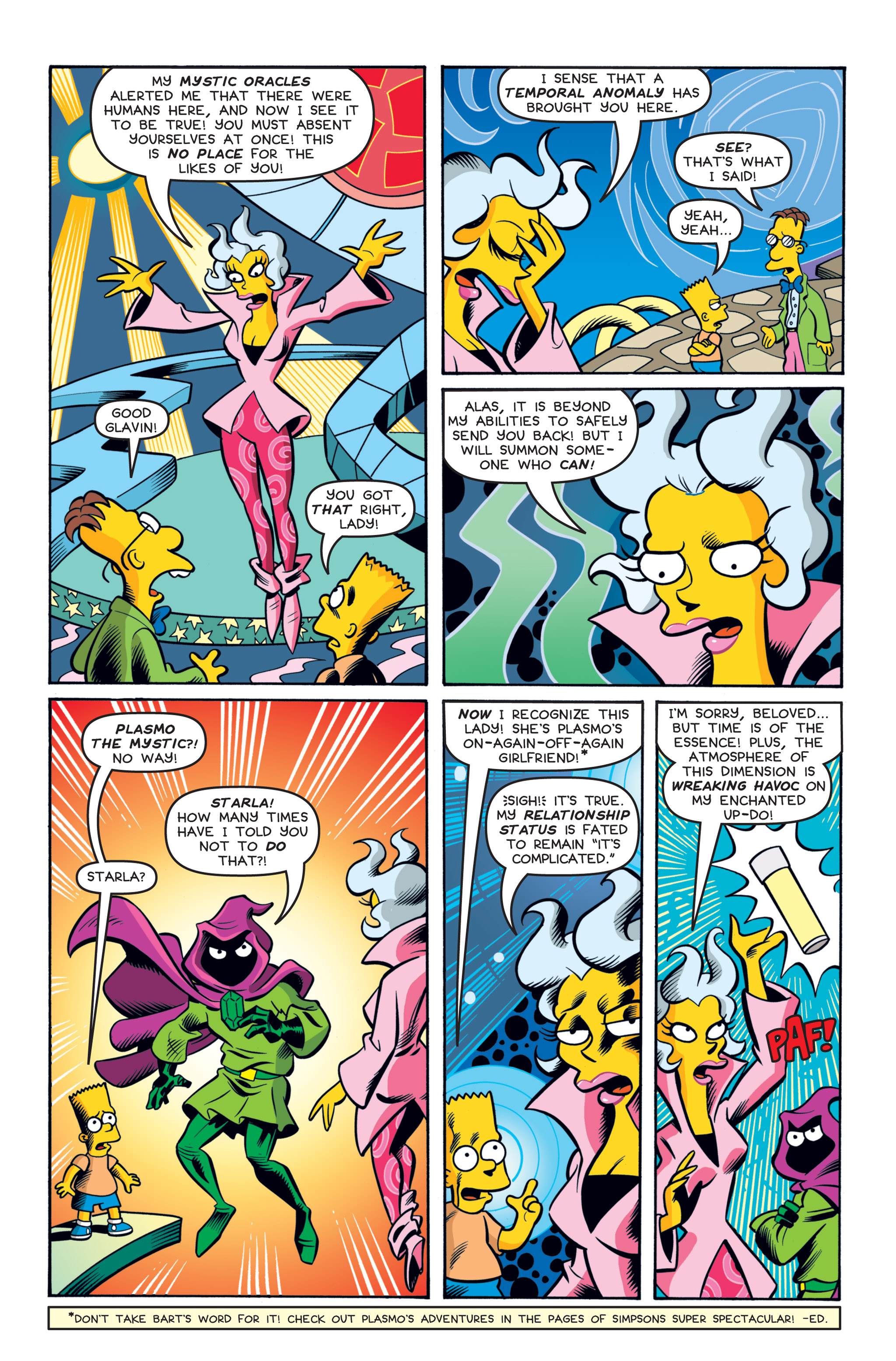 Read online Bongo Comics Free-For-All! comic -  Issue #2014 - 25