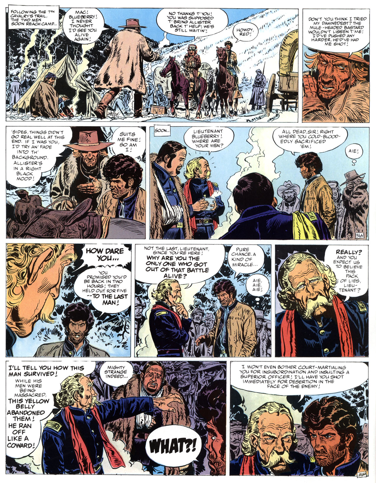 Read online Epic Graphic Novel: Lieutenant Blueberry comic -  Issue #3 - 84