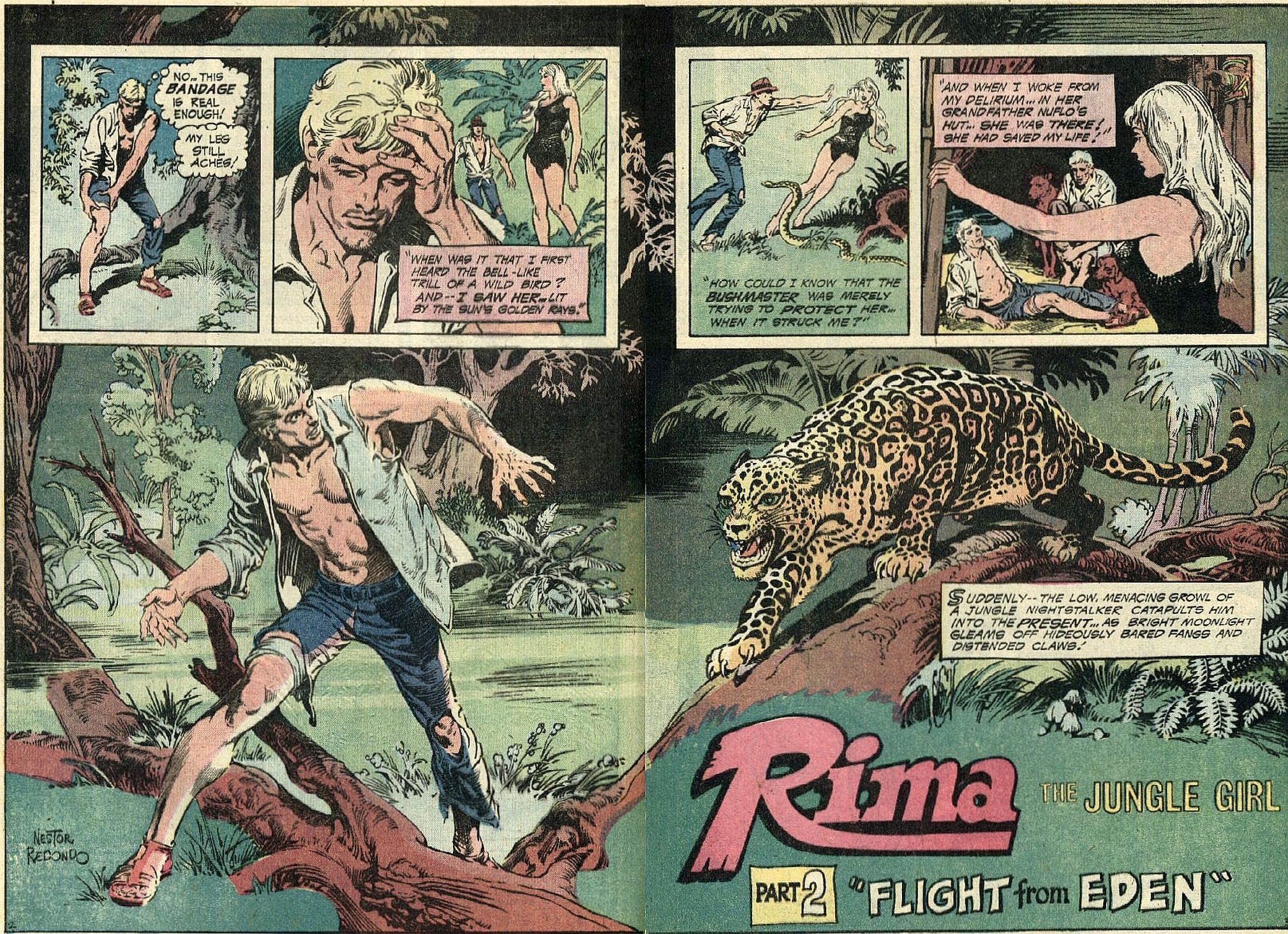 Read online Rima, The Jungle Girl comic -  Issue #2 - 4