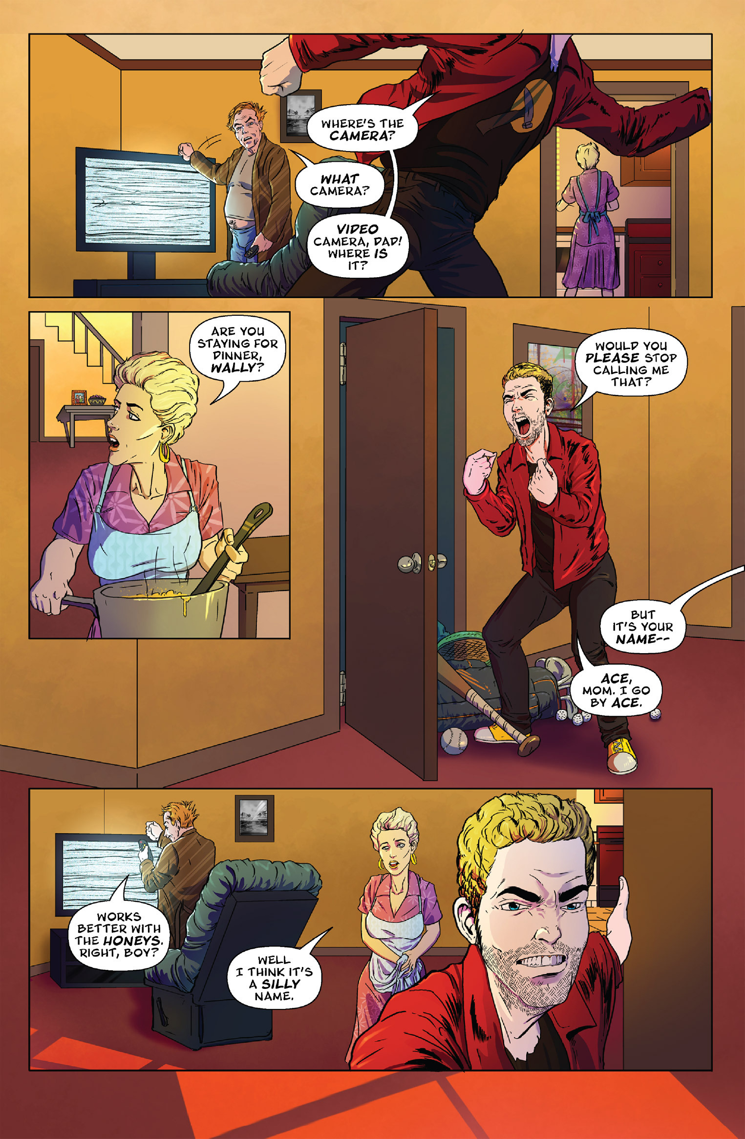 Read online Lesbian Zombies from Outer Space comic -  Issue #1 - 14