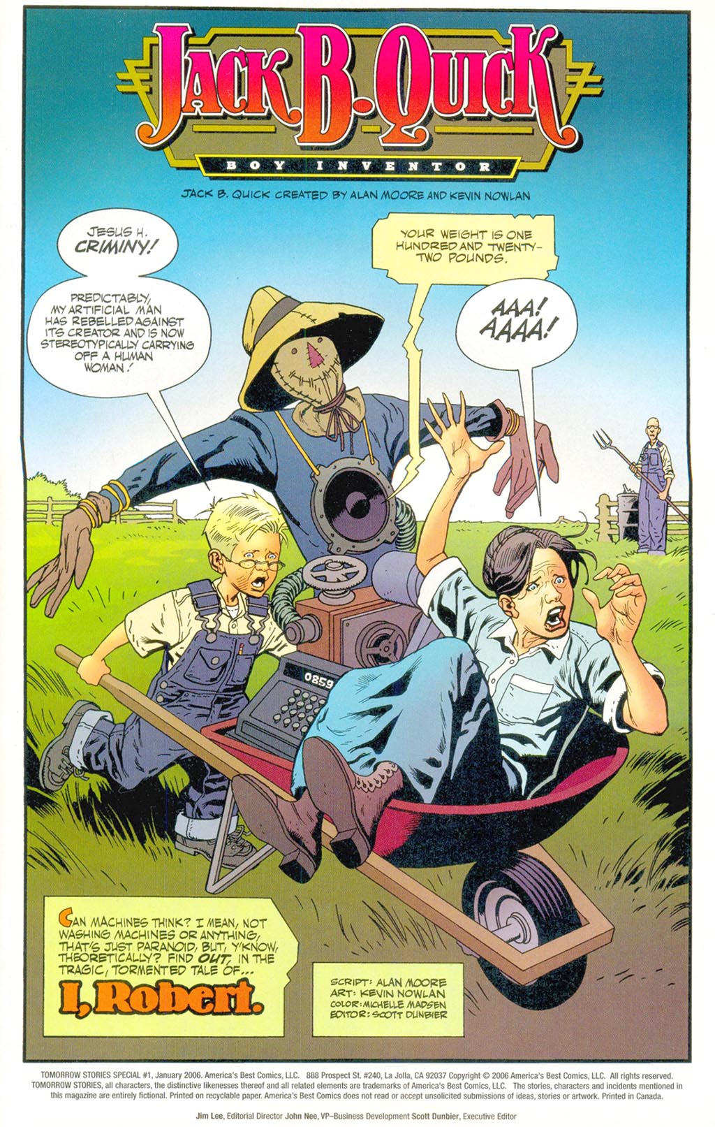 Read online Tomorrow Stories Special comic -  Issue #1 - 2