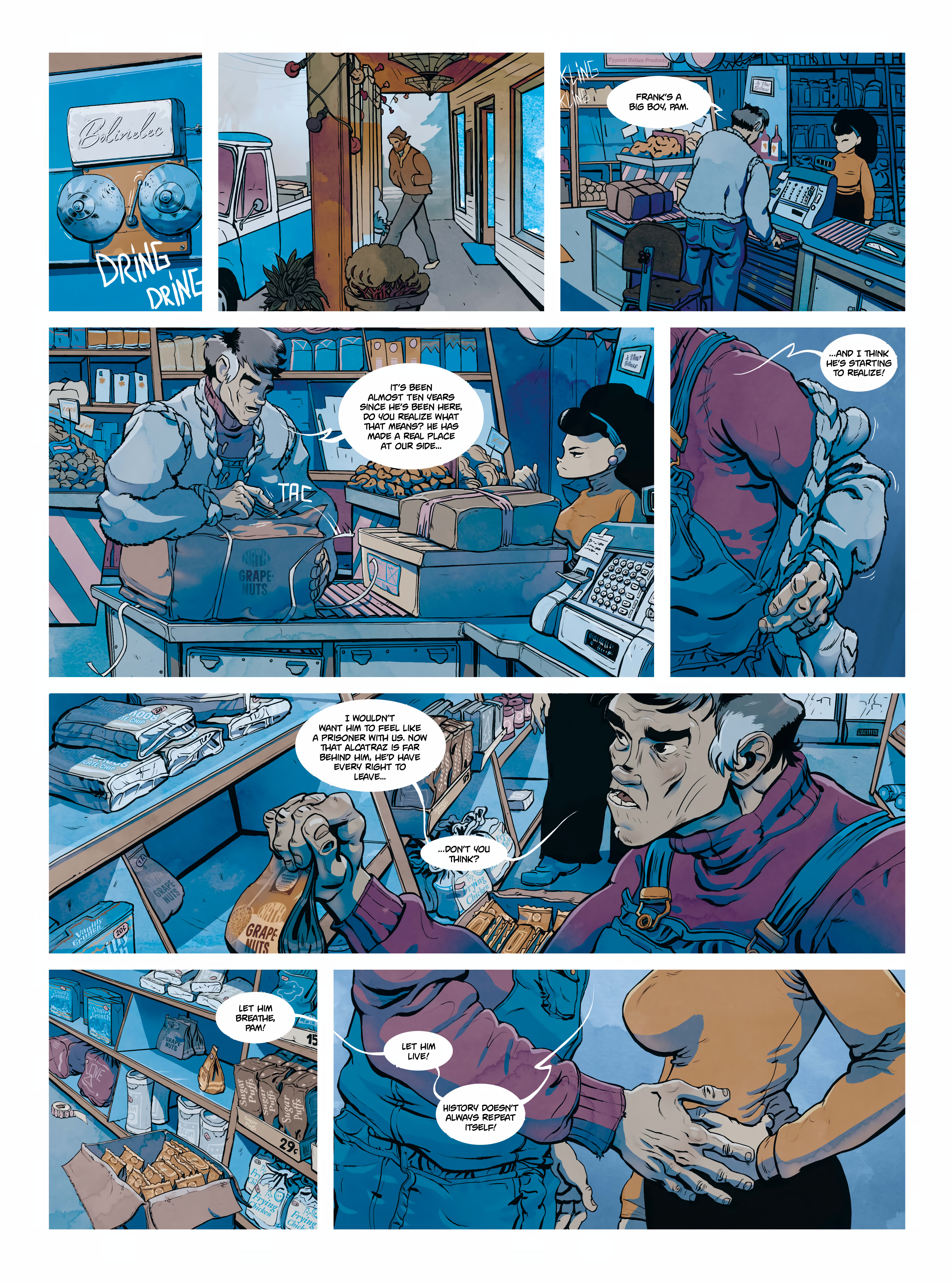 Read online Frank Lee: After Alcatraz comic -  Issue # TPB - 49