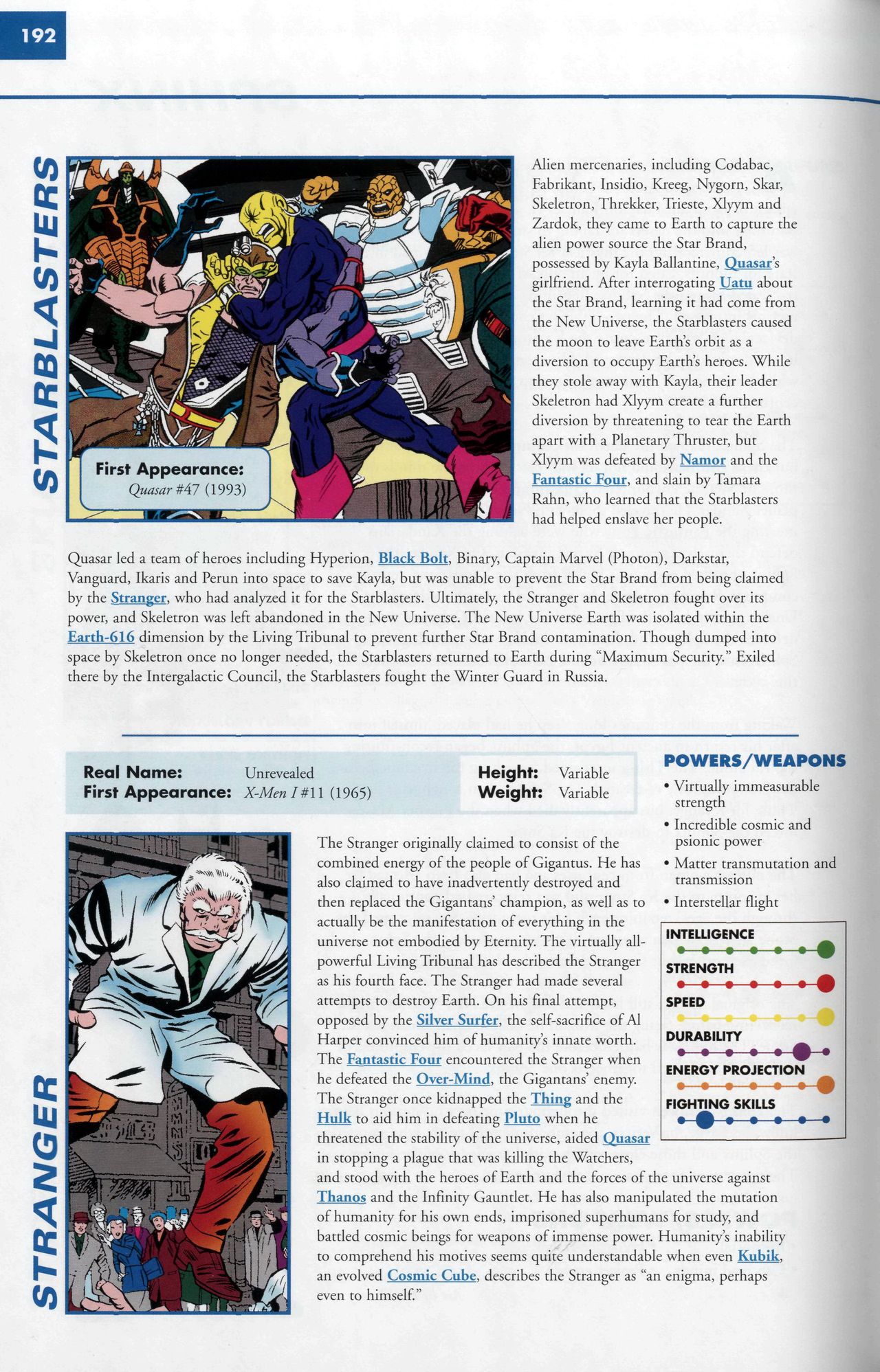 Read online Marvel Encyclopedia comic -  Issue # TPB 6 - 195