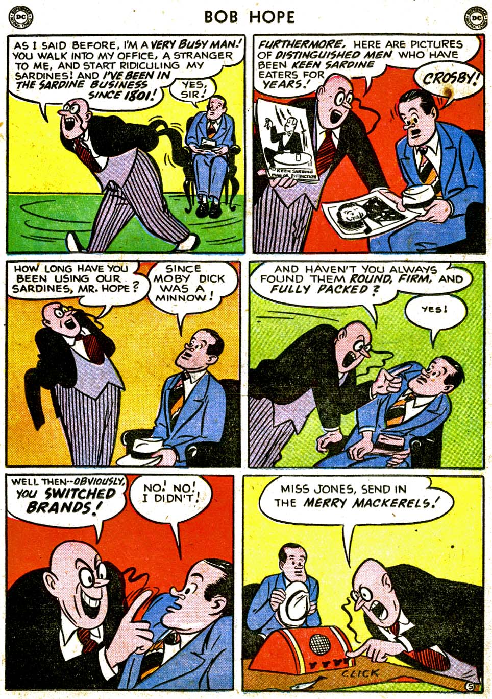 Read online The Adventures of Bob Hope comic -  Issue #2 - 21