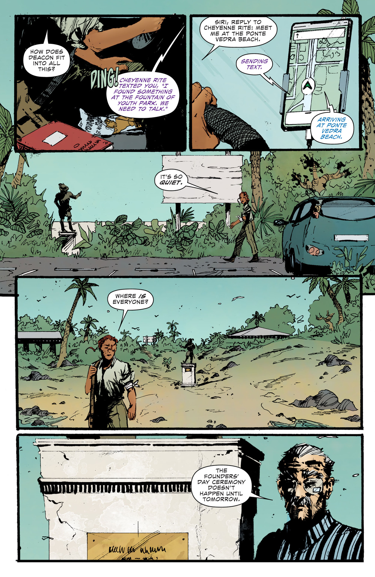 Read online Dark Spaces: Good Deeds comic -  Issue #4 - 18