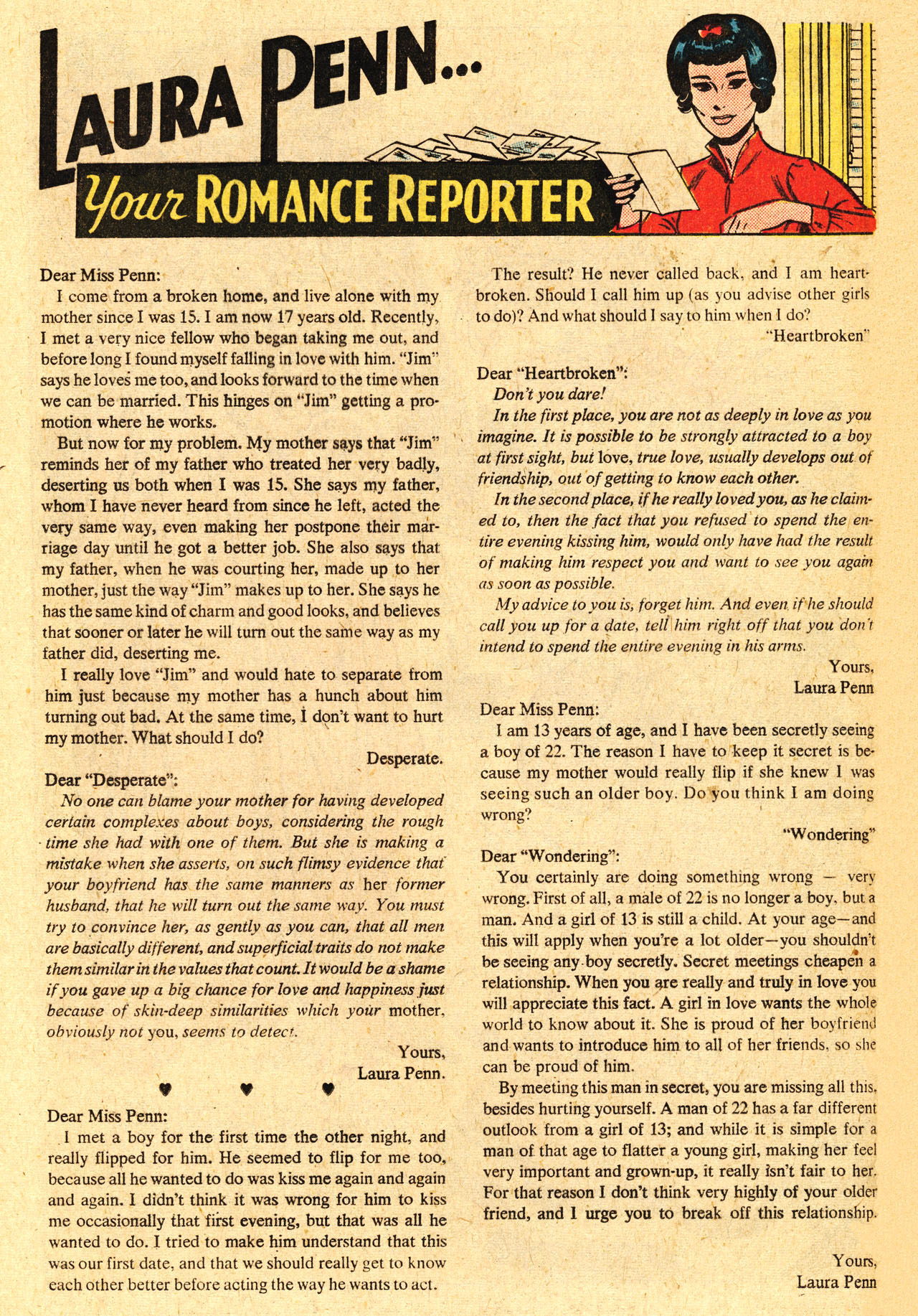 Read online Young Romance comic -  Issue #158 - 24