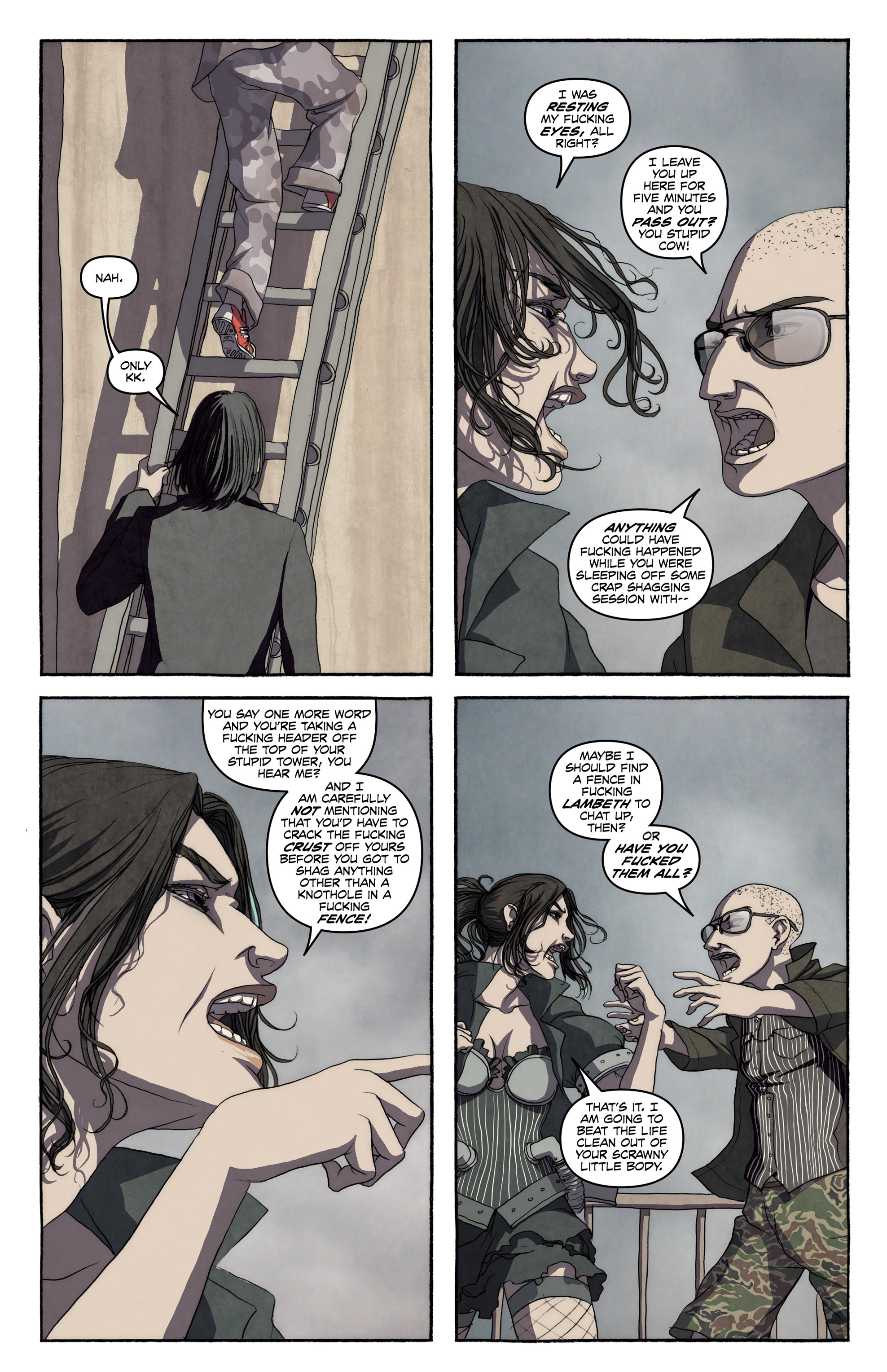 Read online FreakAngels comic -  Issue #1 - 100