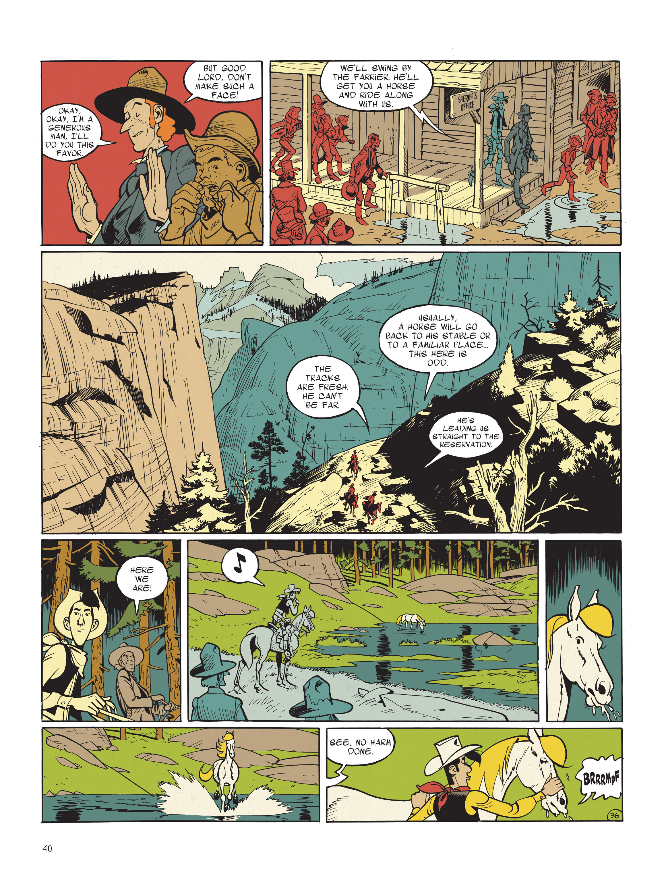 Read online The Man Who Shot Lucky Luke comic -  Issue # Full - 42