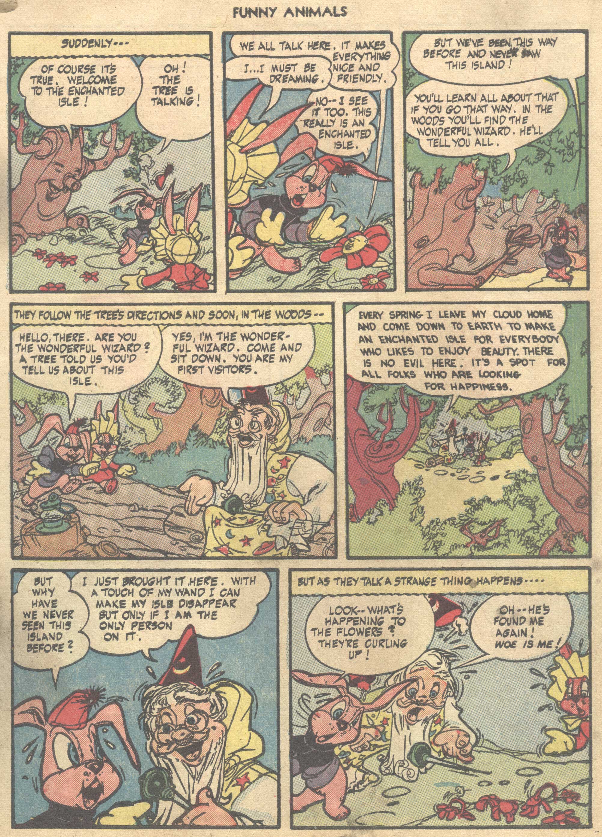 Read online Fawcett's Funny Animals comic -  Issue #37 - 5