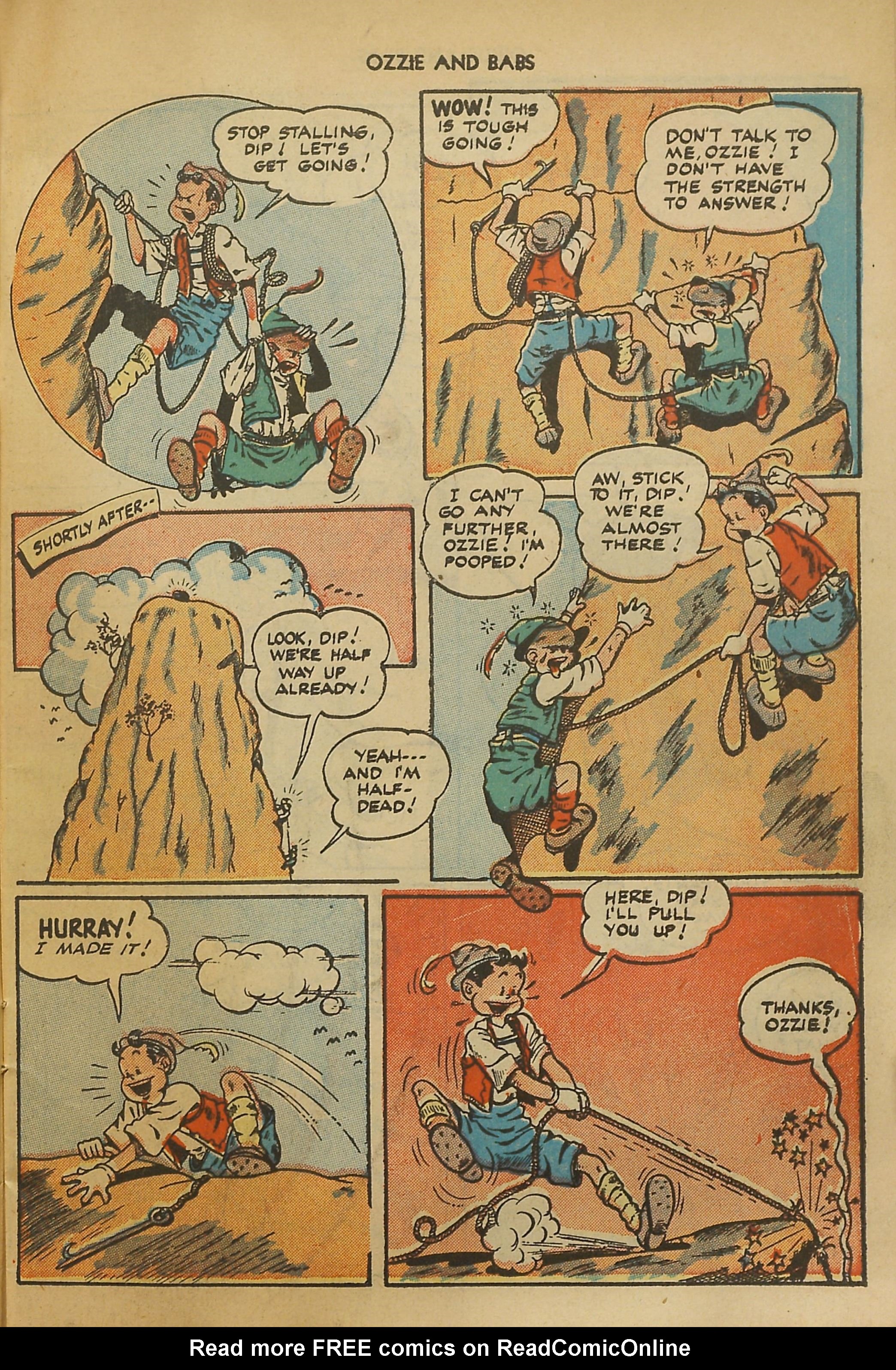 Read online Ozzie And Babs comic -  Issue #1 - 19