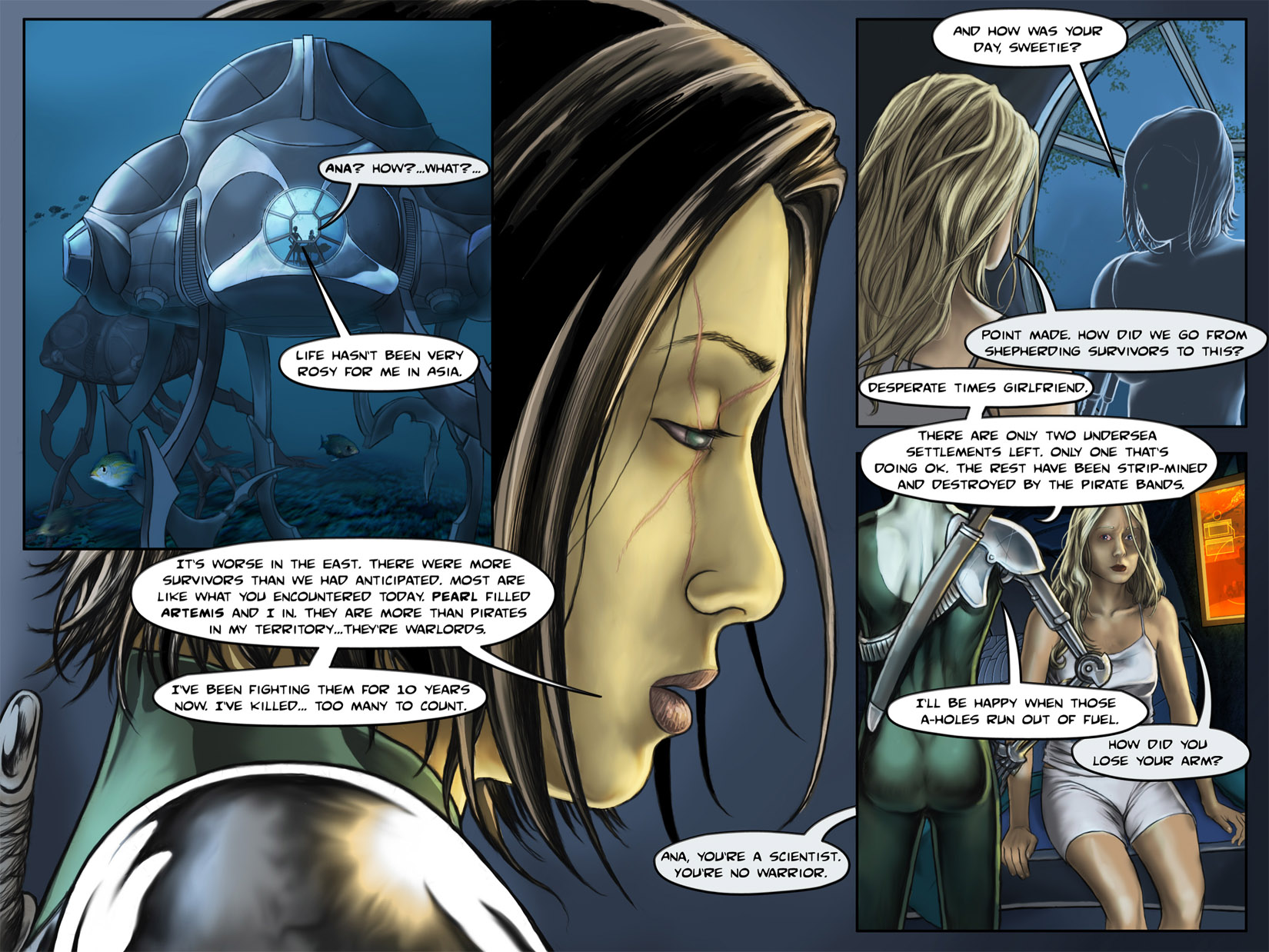 Read online Azure comic -  Issue #3 - 9