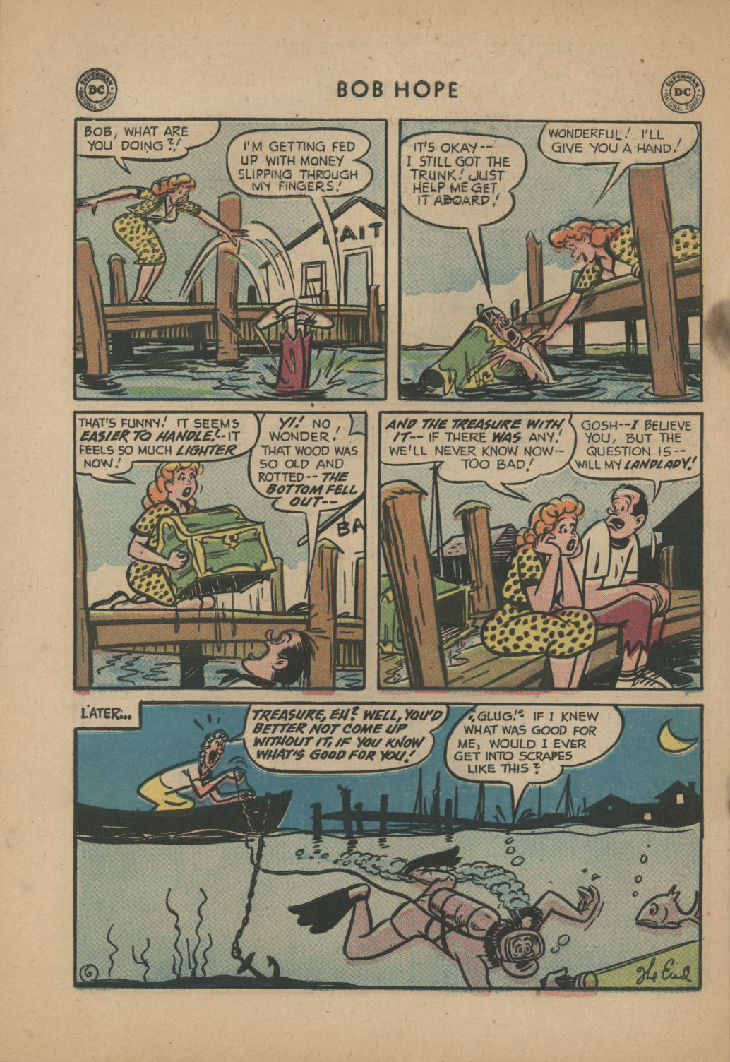 Read online The Adventures of Bob Hope comic -  Issue #45 - 28