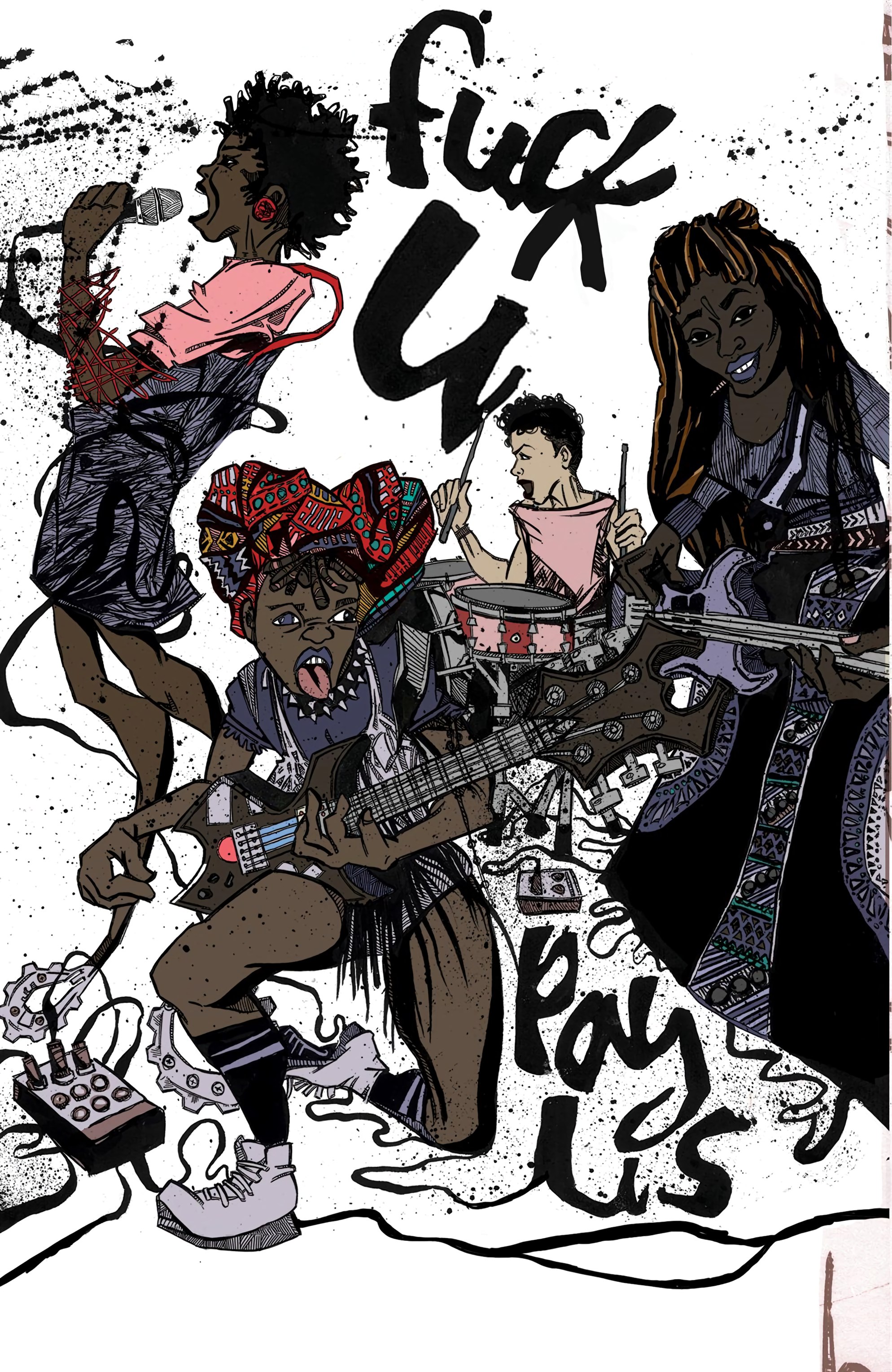 Read online The Secret History of Black Punk: Record Zero comic -  Issue # Full - 32