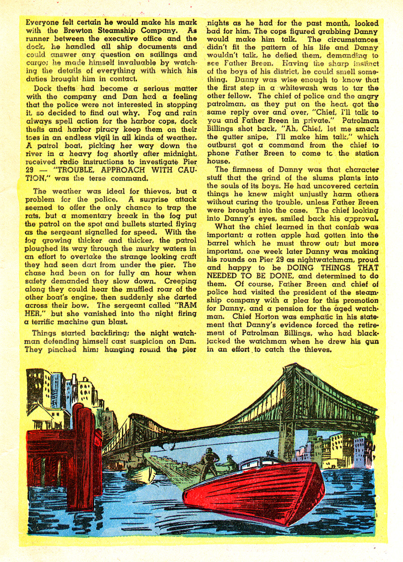 Read online Captain Fearless comic -  Issue #1 - 59