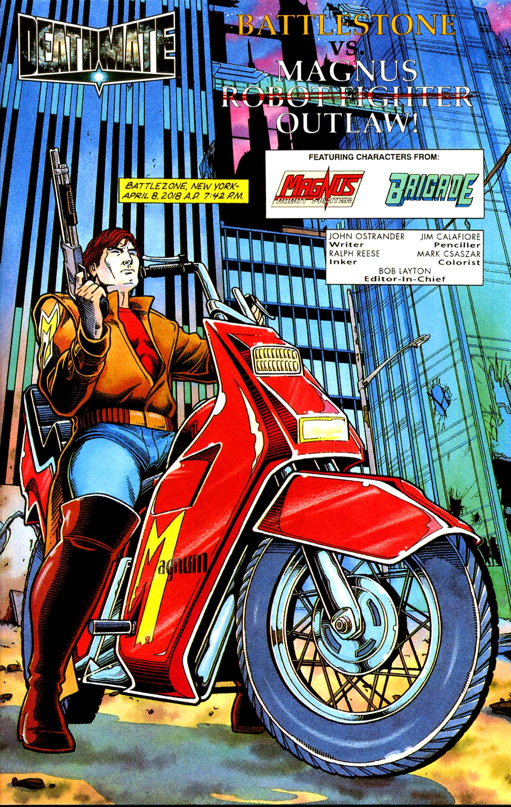Read online Deathmate comic -  Issue # Blue - 3