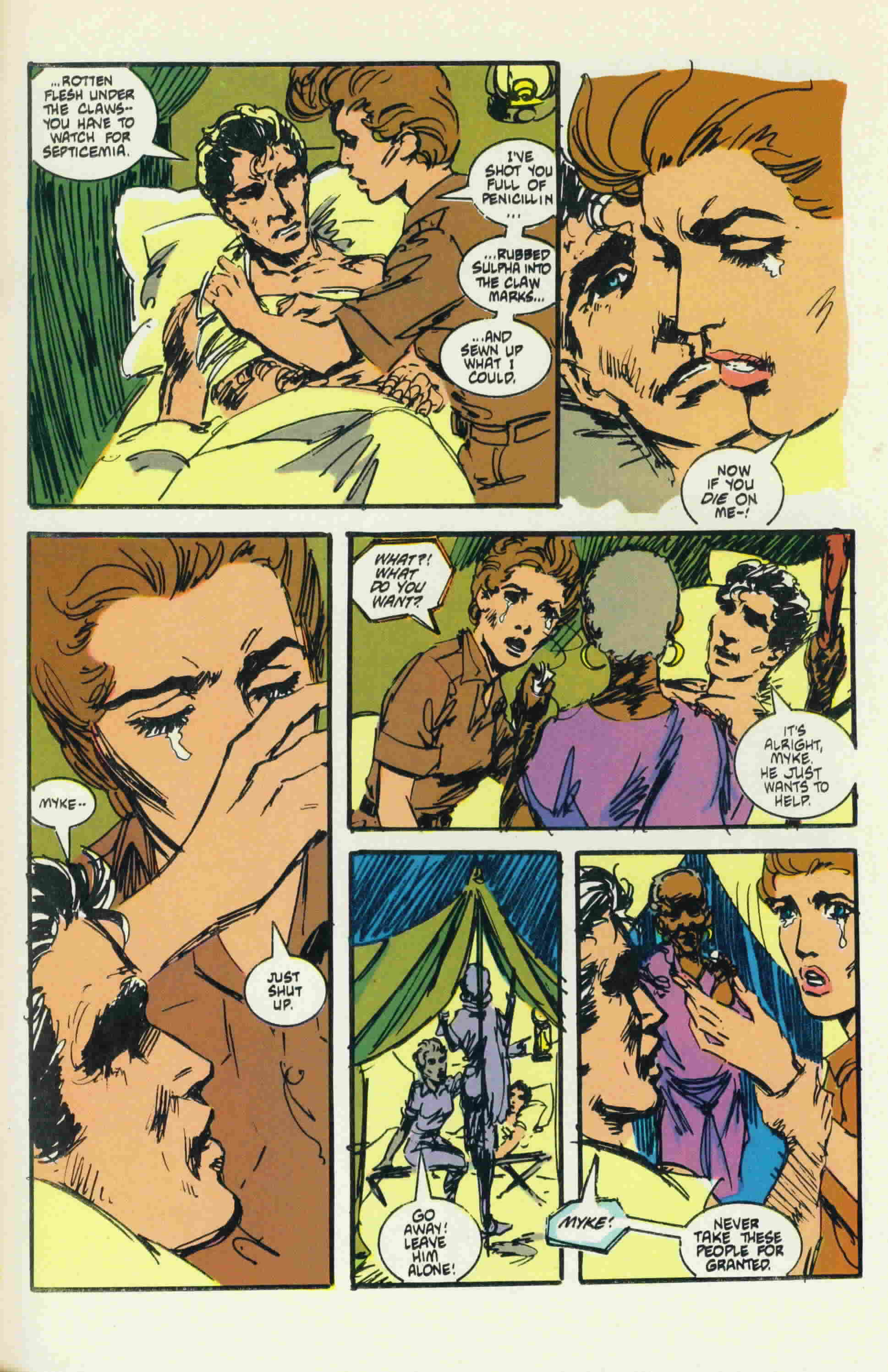 Read online Jon Sable, Freelance comic -  Issue #37 - 34