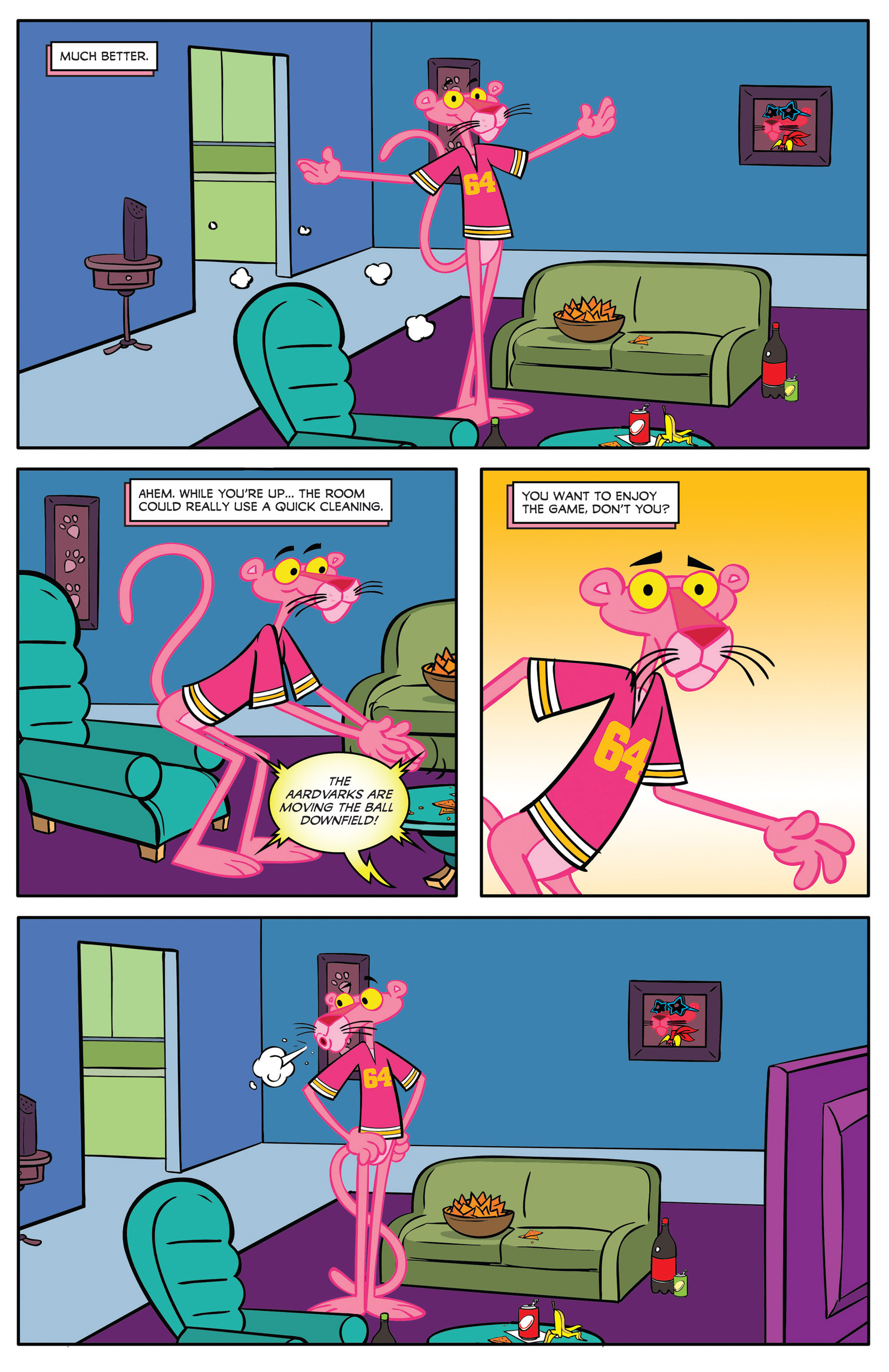Read online The Pink Panther: Snow Day comic -  Issue # Full - 13