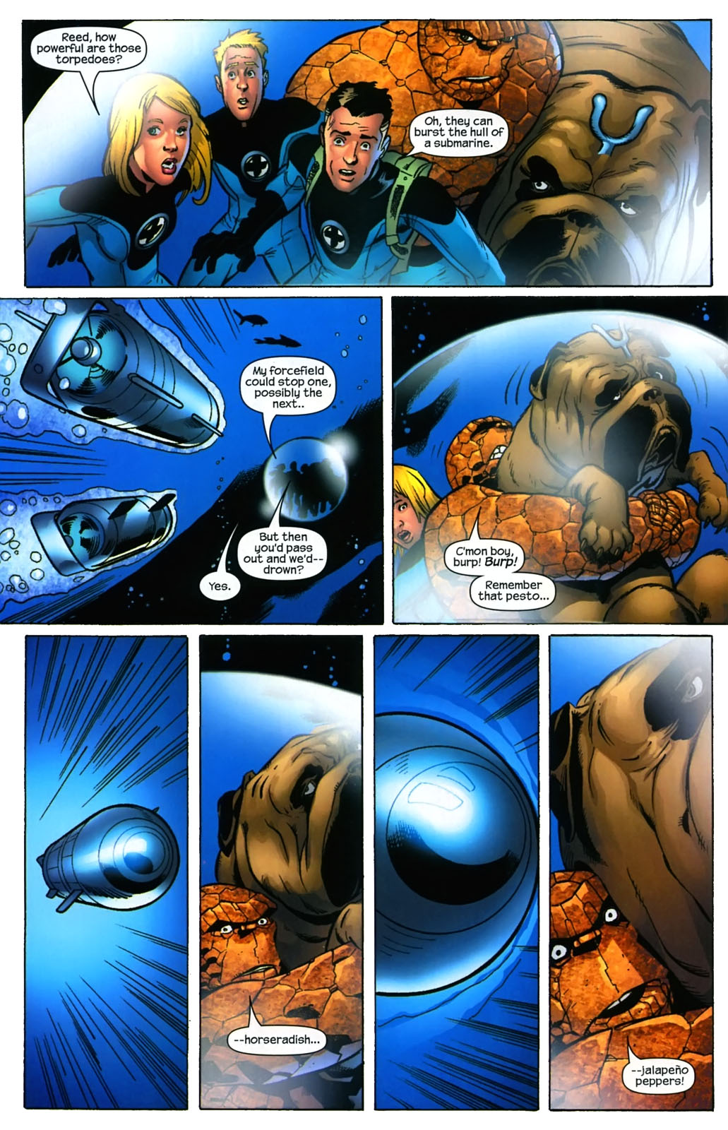 Read online Marvel Adventures Fantastic Four comic -  Issue #8 - 17