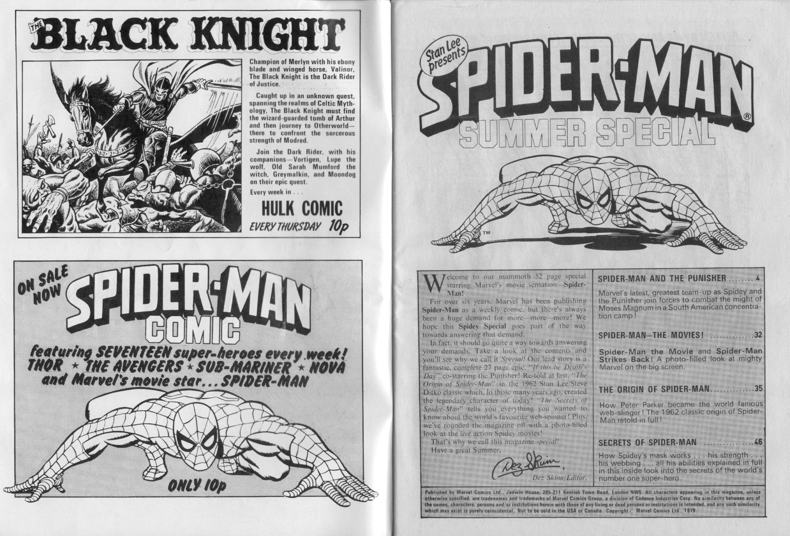 Read online Spider-Man Special comic -  Issue #1979S - 2
