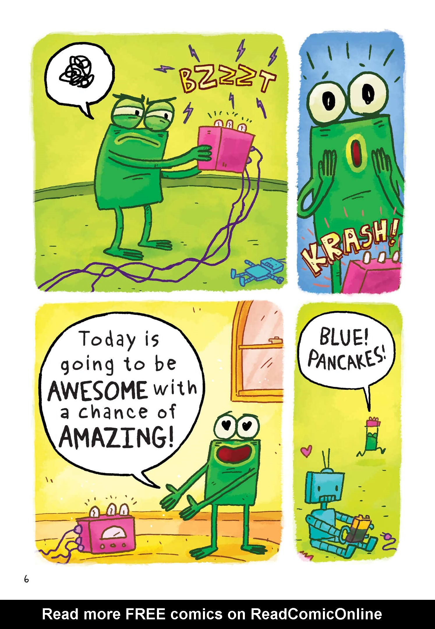 Read online Blue, Barry & Pancakes comic -  Issue # TPB 4 - 12