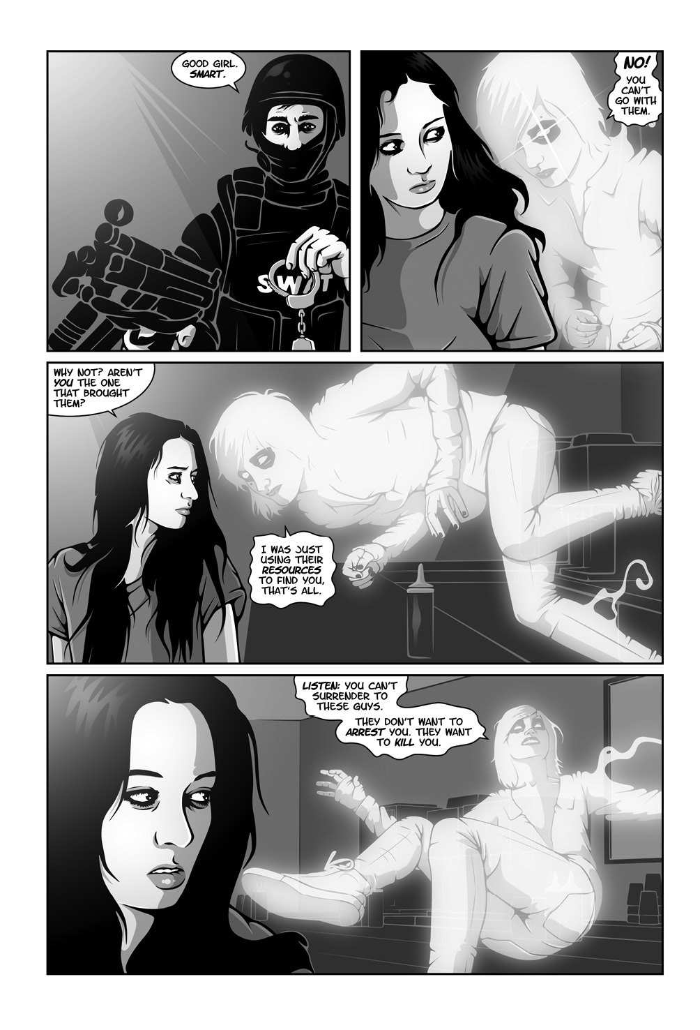 Read online Hollow Girl comic -  Issue #10 - 33