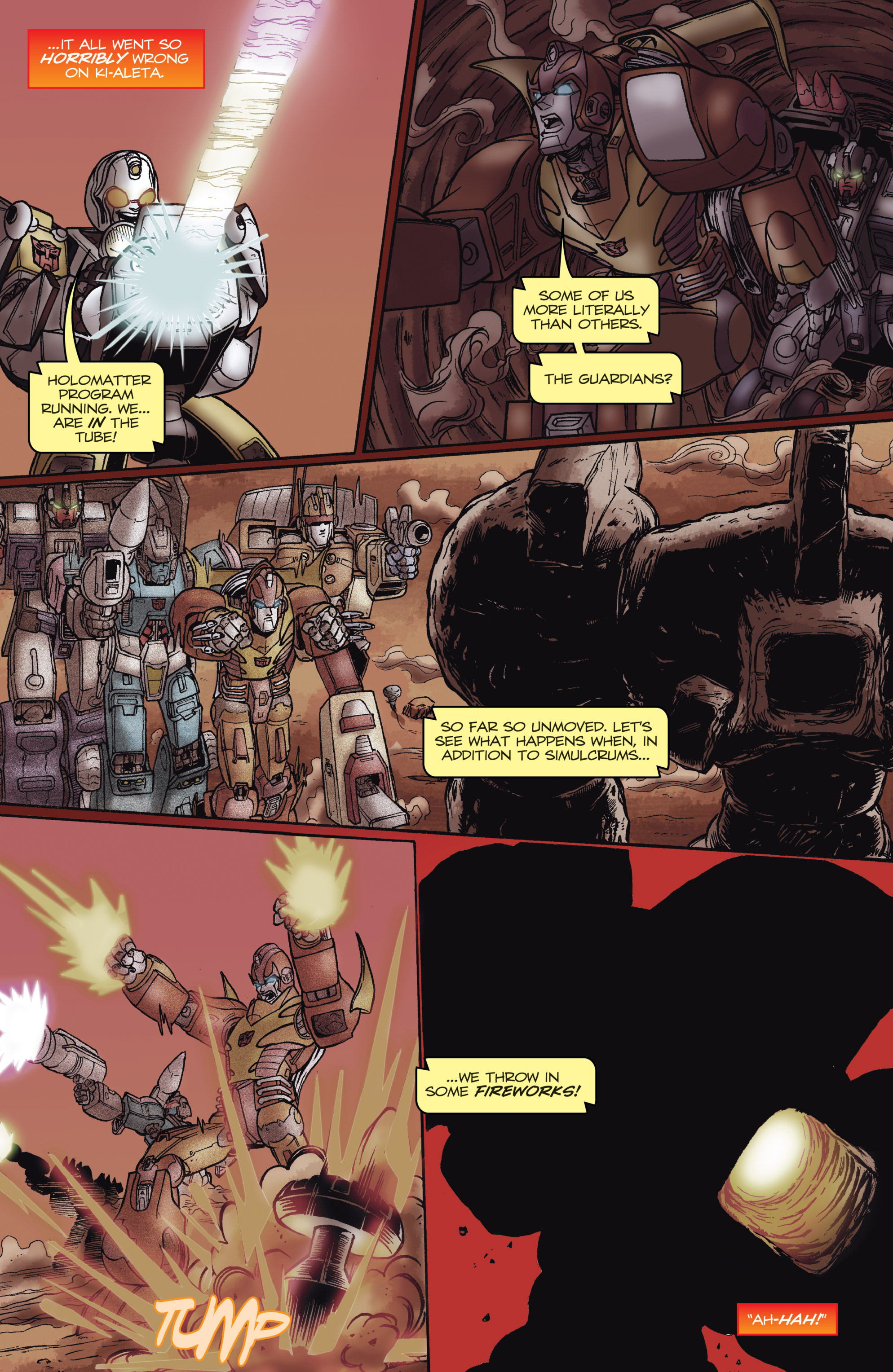 Read online Transformers: The IDW Collection comic -  Issue # TPB 1 - 4