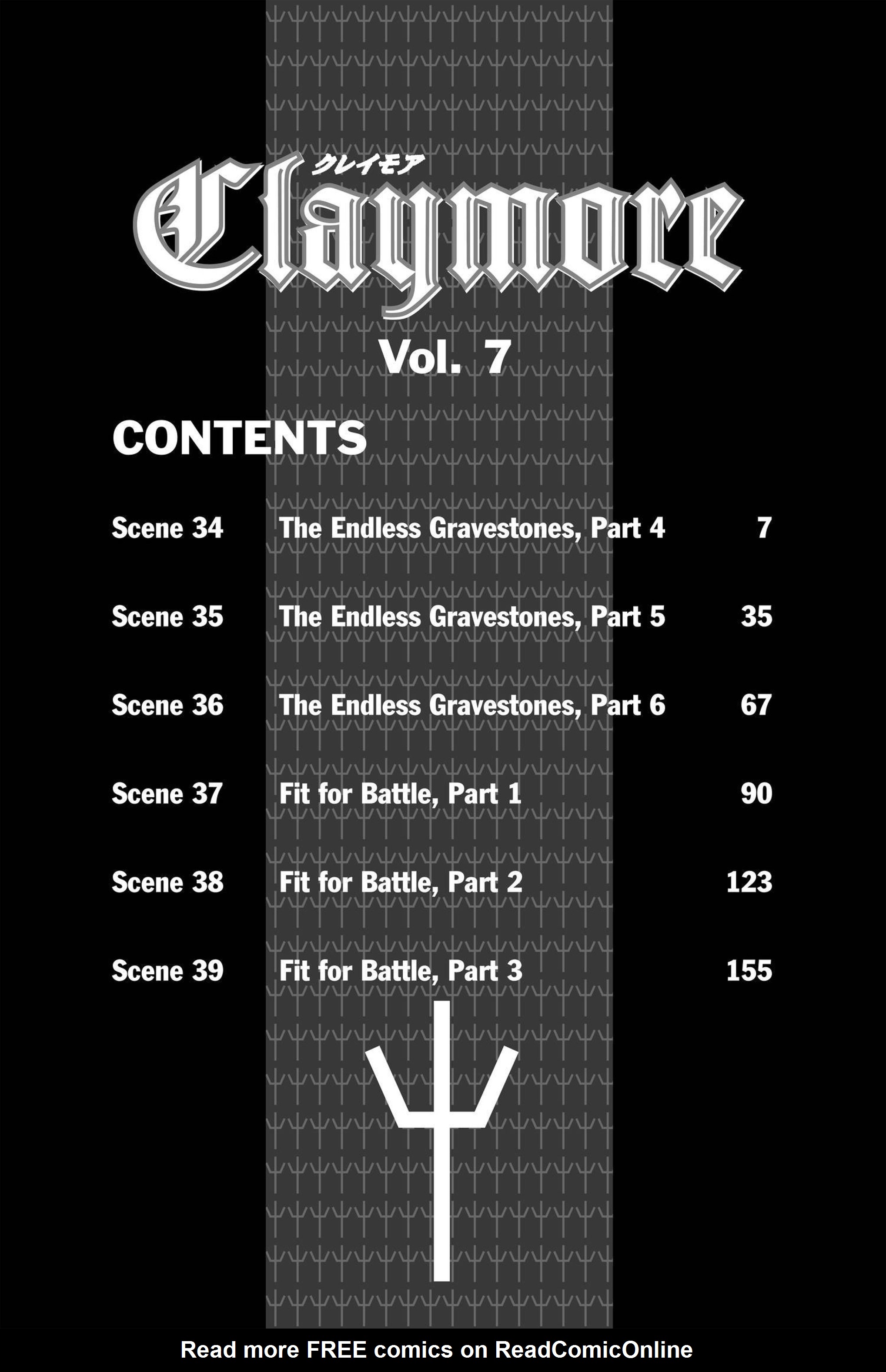 Read online Claymore comic -  Issue #7 - 6