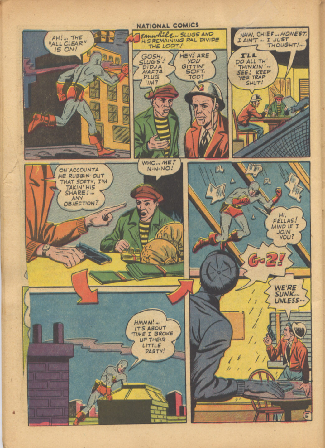 Read online National Comics comic -  Issue #40 - 56