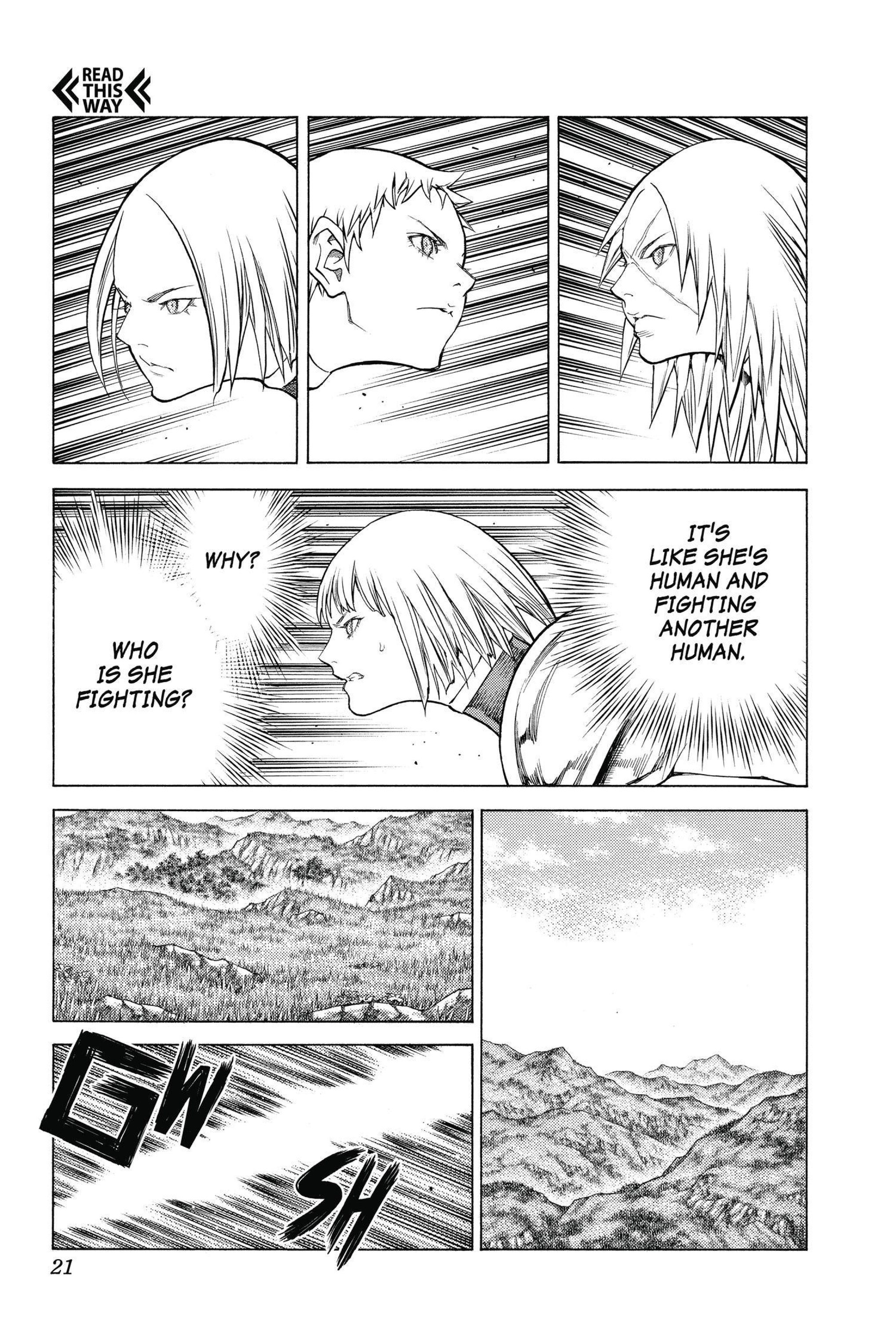 Read online Claymore comic -  Issue #26 - 19