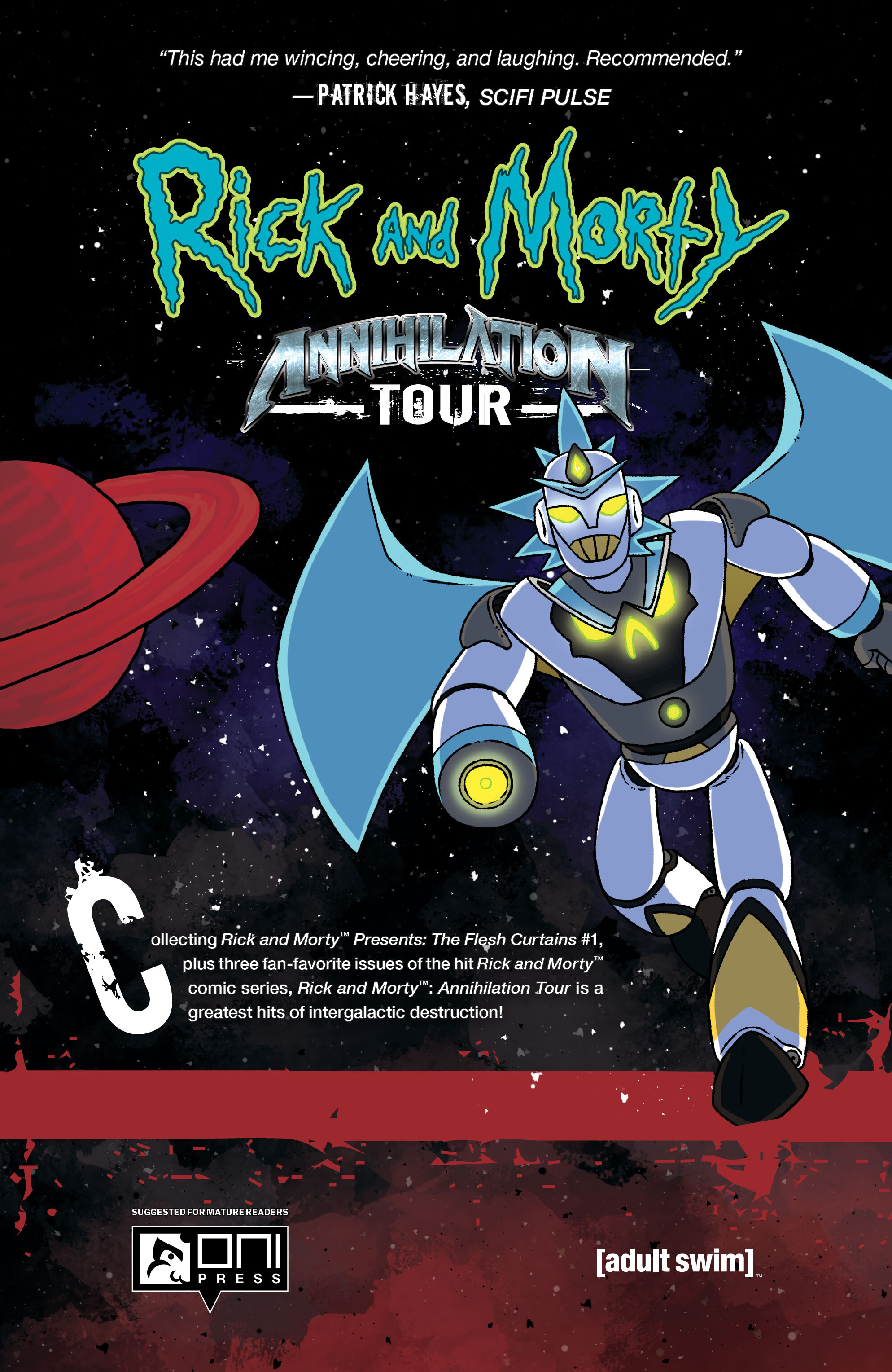 Read online Rick and Morty: Annihilation Tour comic -  Issue # TPB - 98