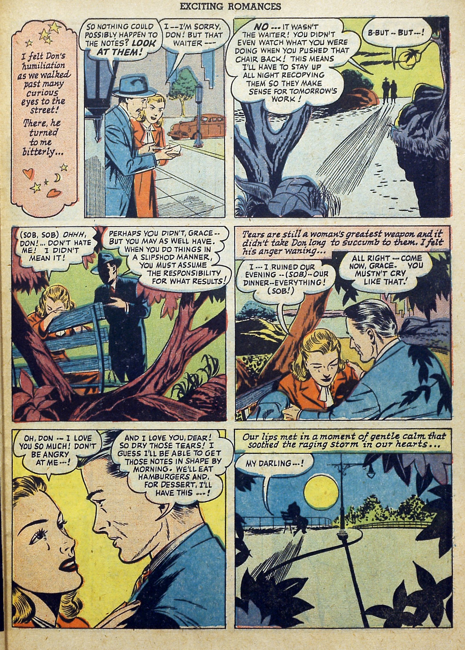 Read online Exciting Romances comic -  Issue #1 - 29