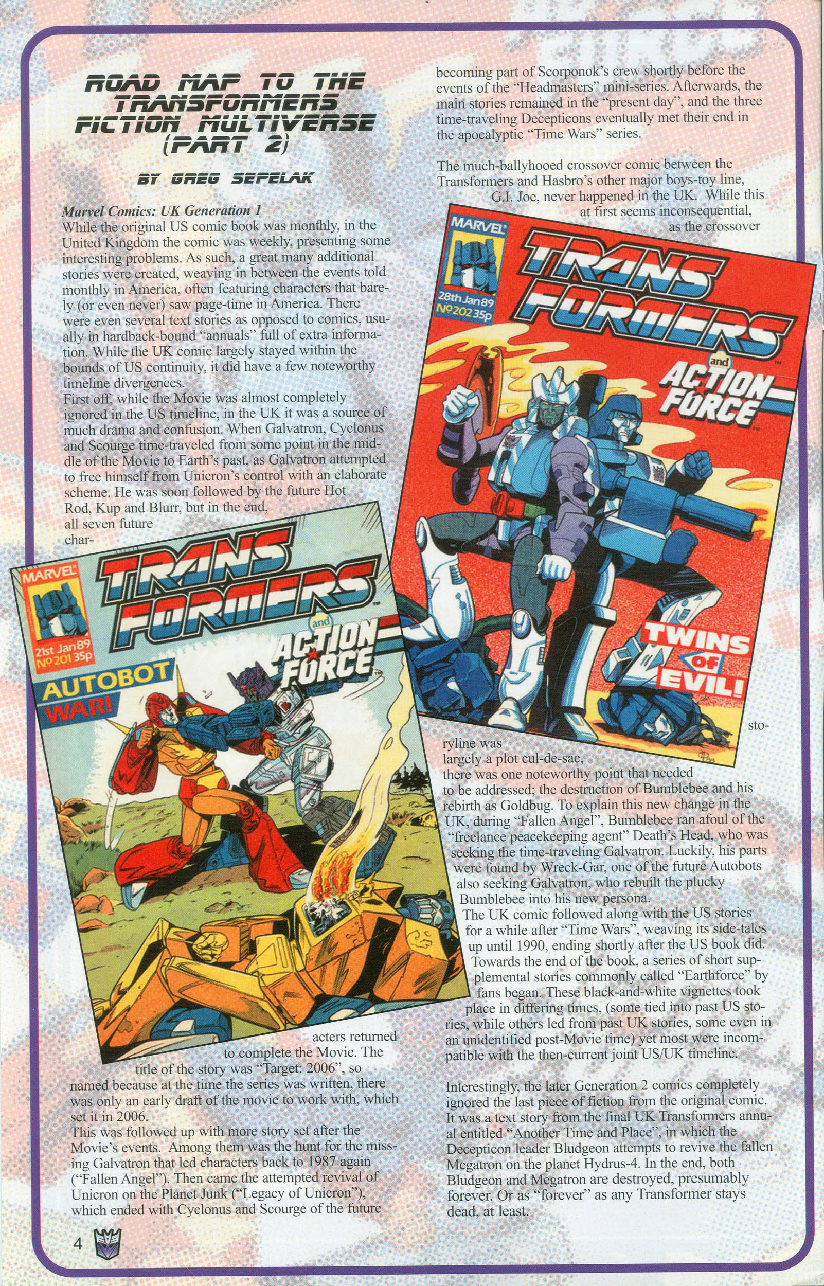 Read online Transformers: Collectors' Club comic -  Issue #9 - 4