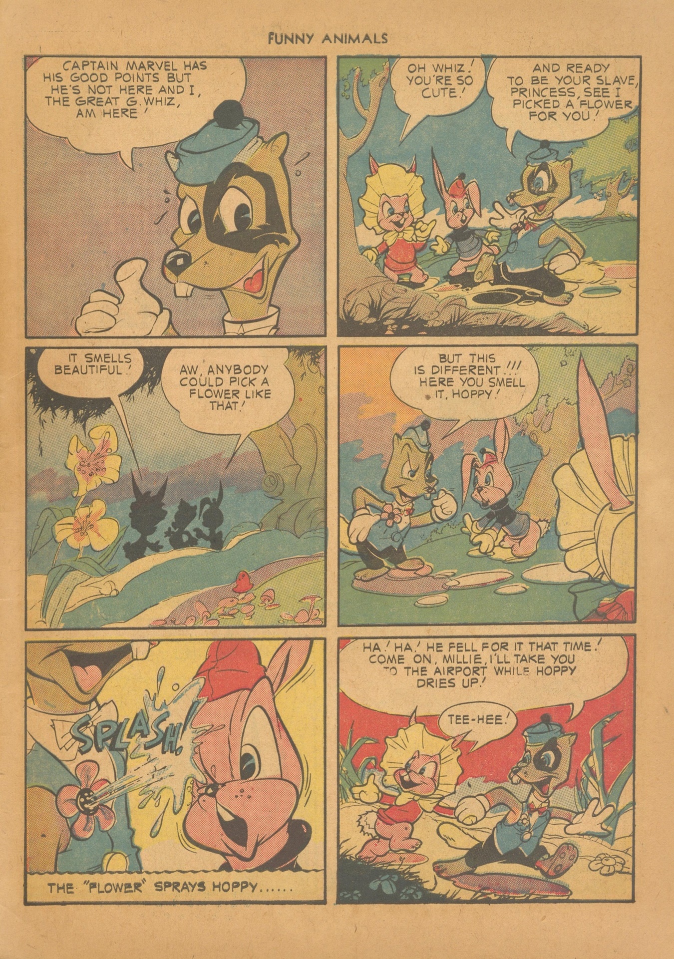 Read online Fawcett's Funny Animals comic -  Issue #12 - 5