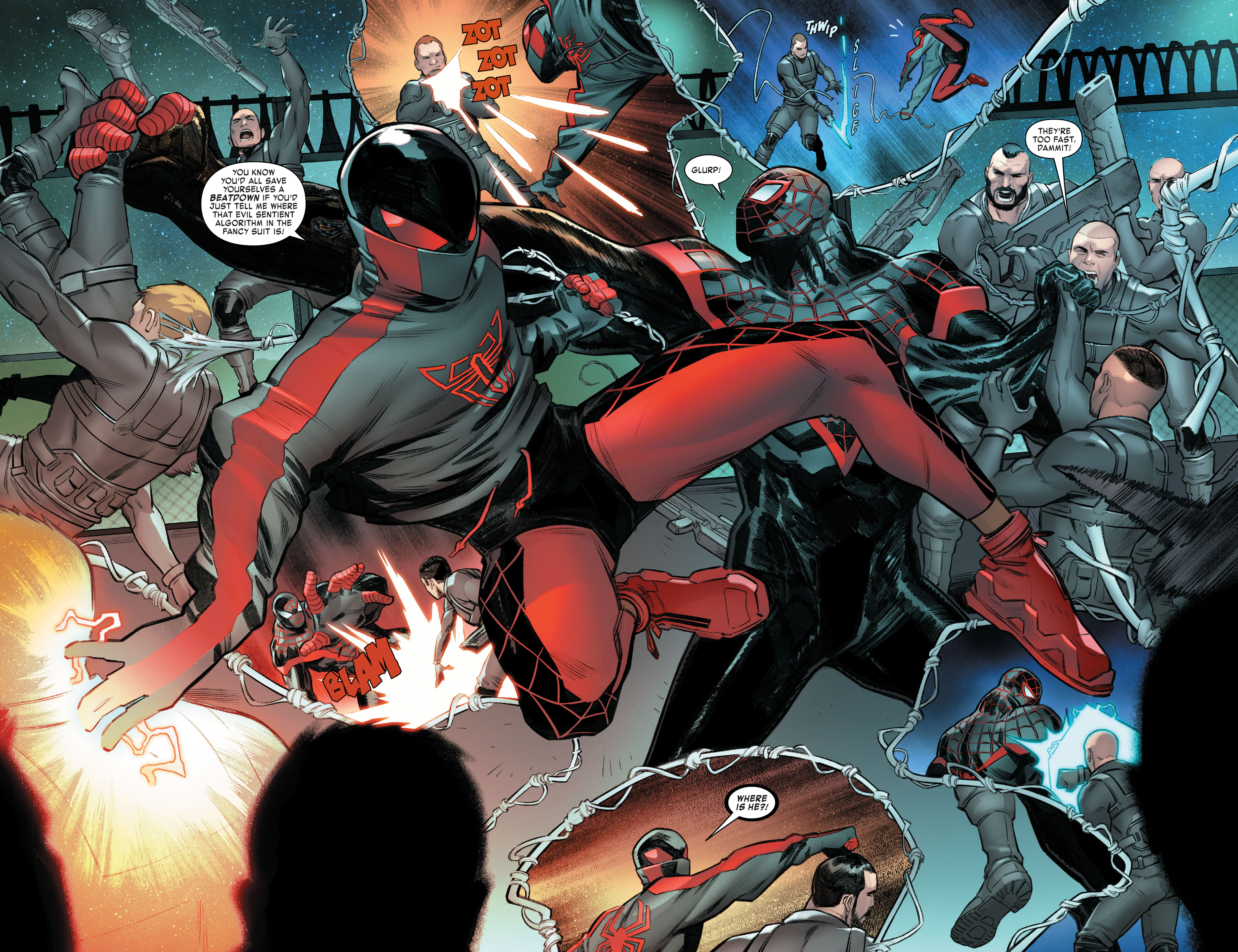 Read online Miles Morales: Spider-Man By Saladin Ahmed Omnibus comic -  Issue # TPB (Part 9) - 48