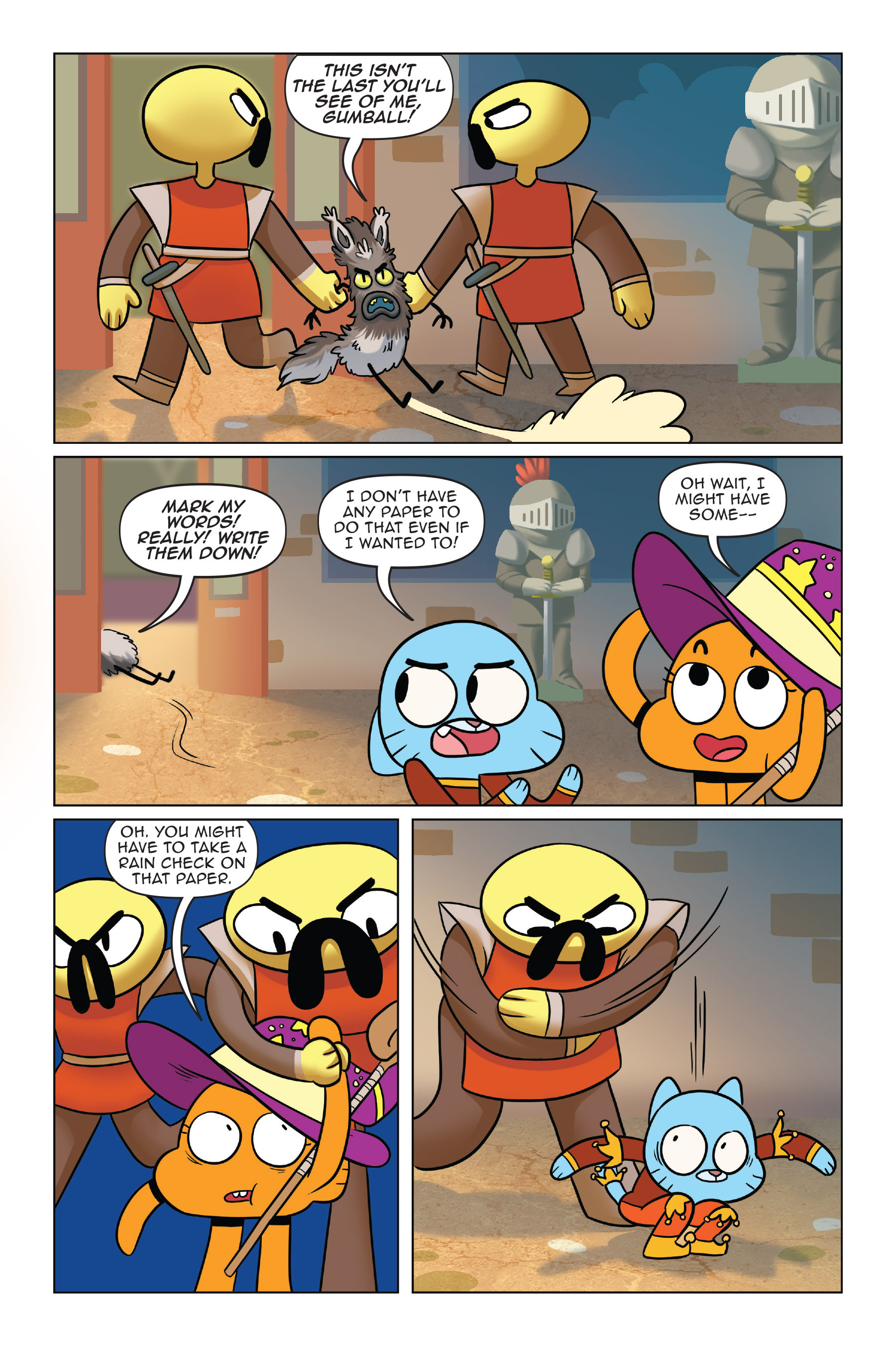 Read online The Amazing World of Gumball: Fairy Tale Trouble comic -  Issue # Full - 121