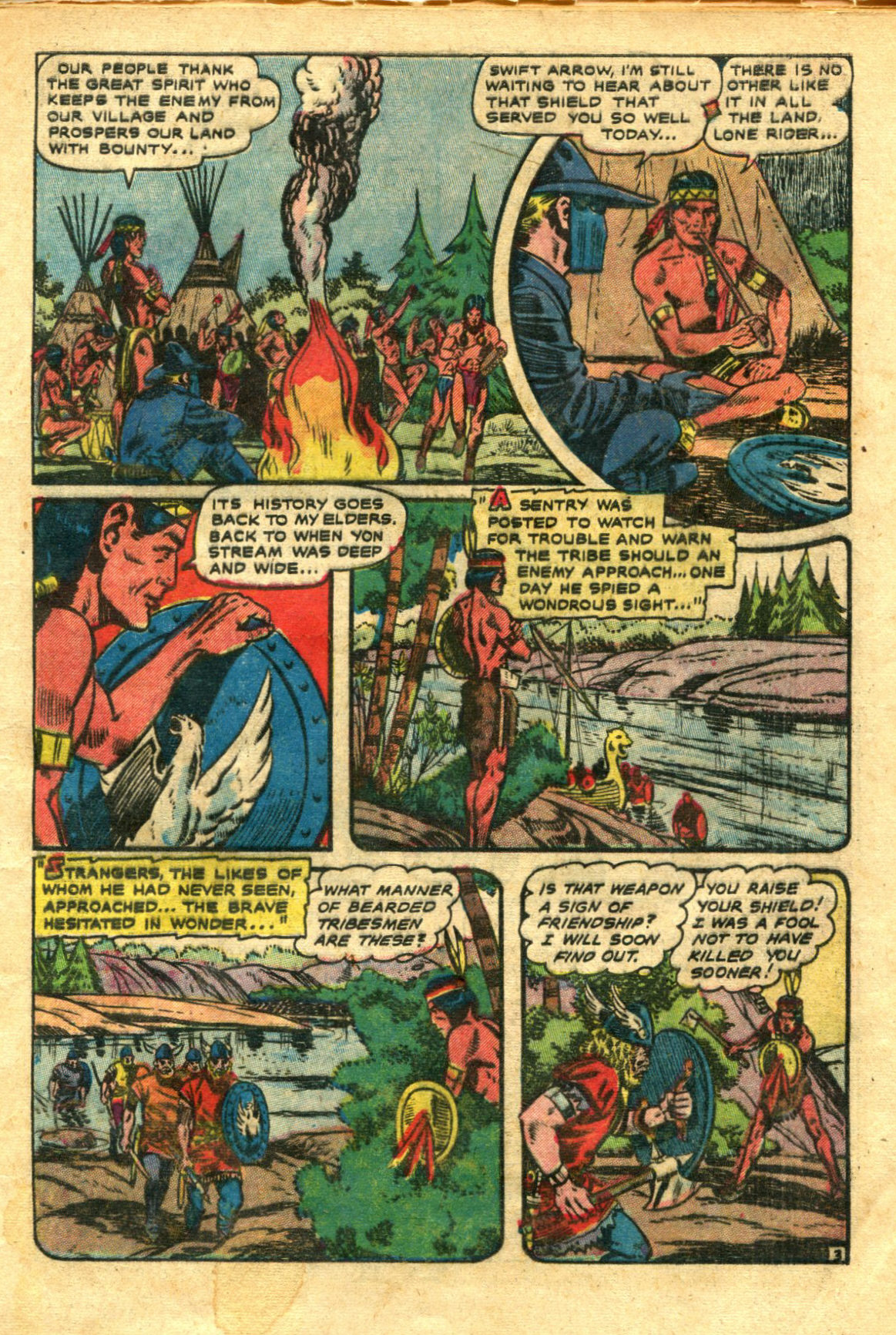 Read online Swift Arrow (1954) comic -  Issue #3 - 4