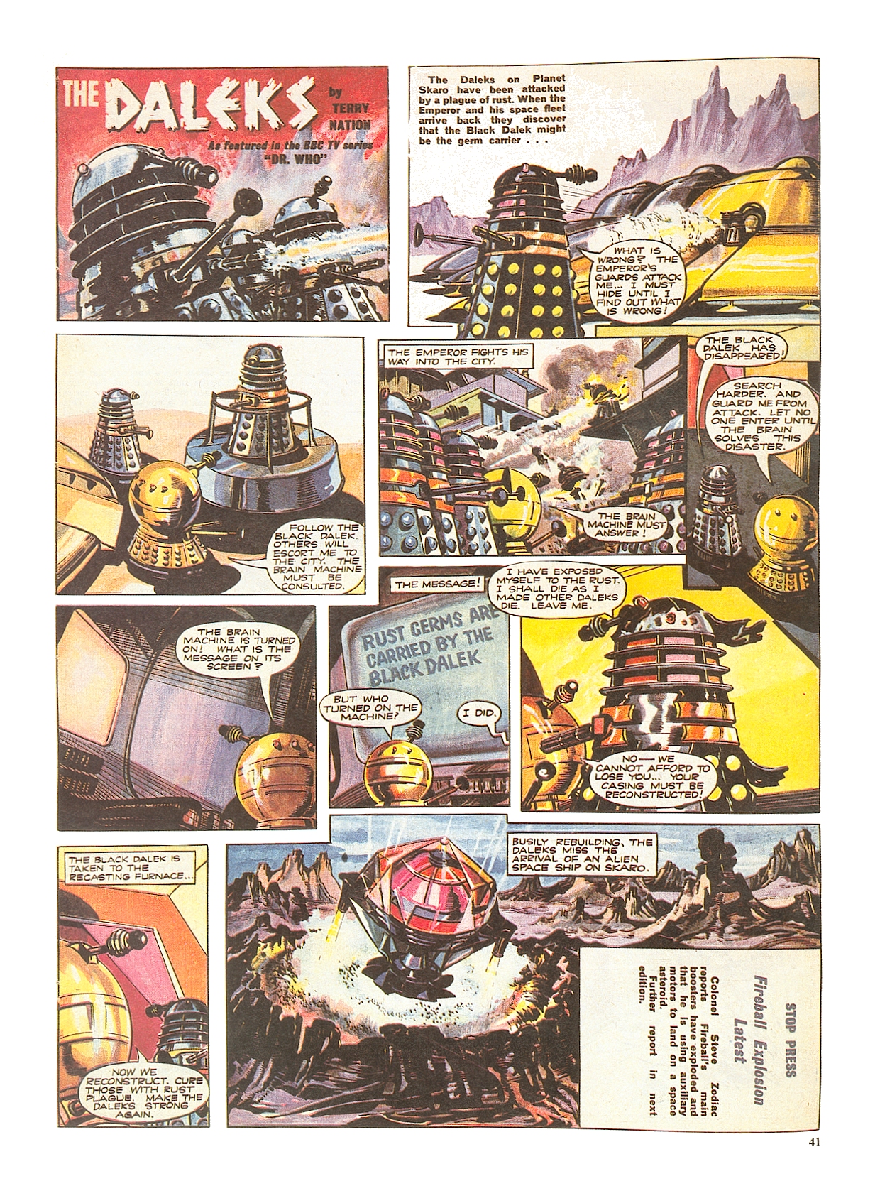 Read online Dalek Chronicles comic -  Issue # TPB - 41