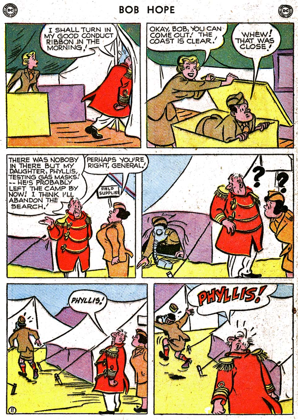 Read online The Adventures of Bob Hope comic -  Issue #8 - 25