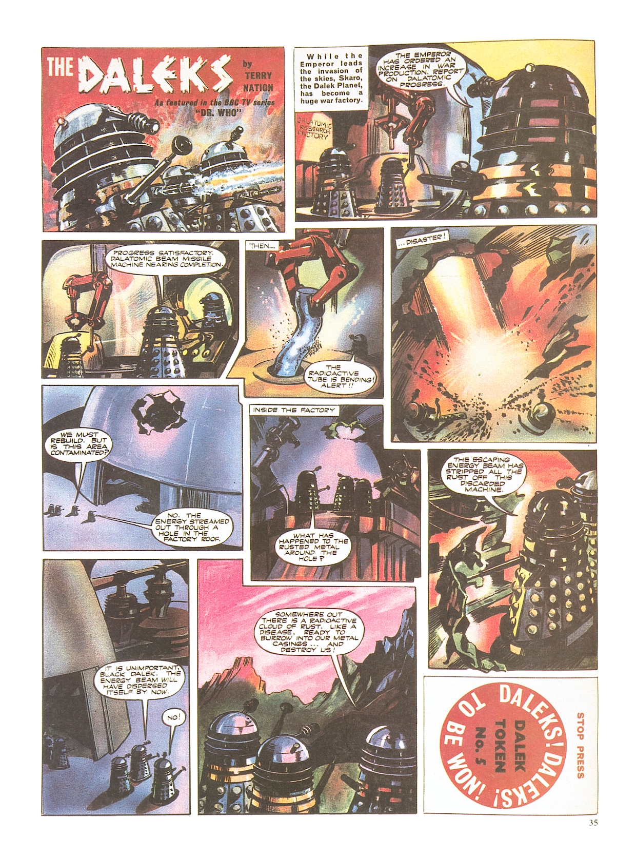 Read online Dalek Chronicles comic -  Issue # TPB - 35