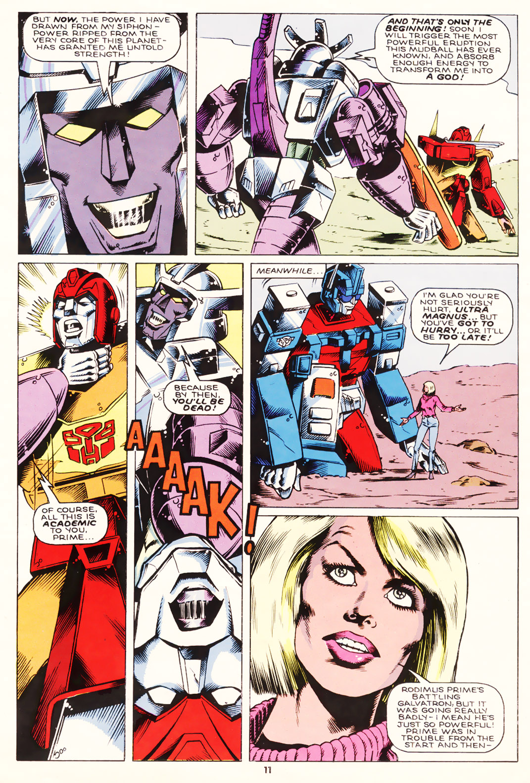 Read online The Transformers (UK) comic -  Issue #118 - 10