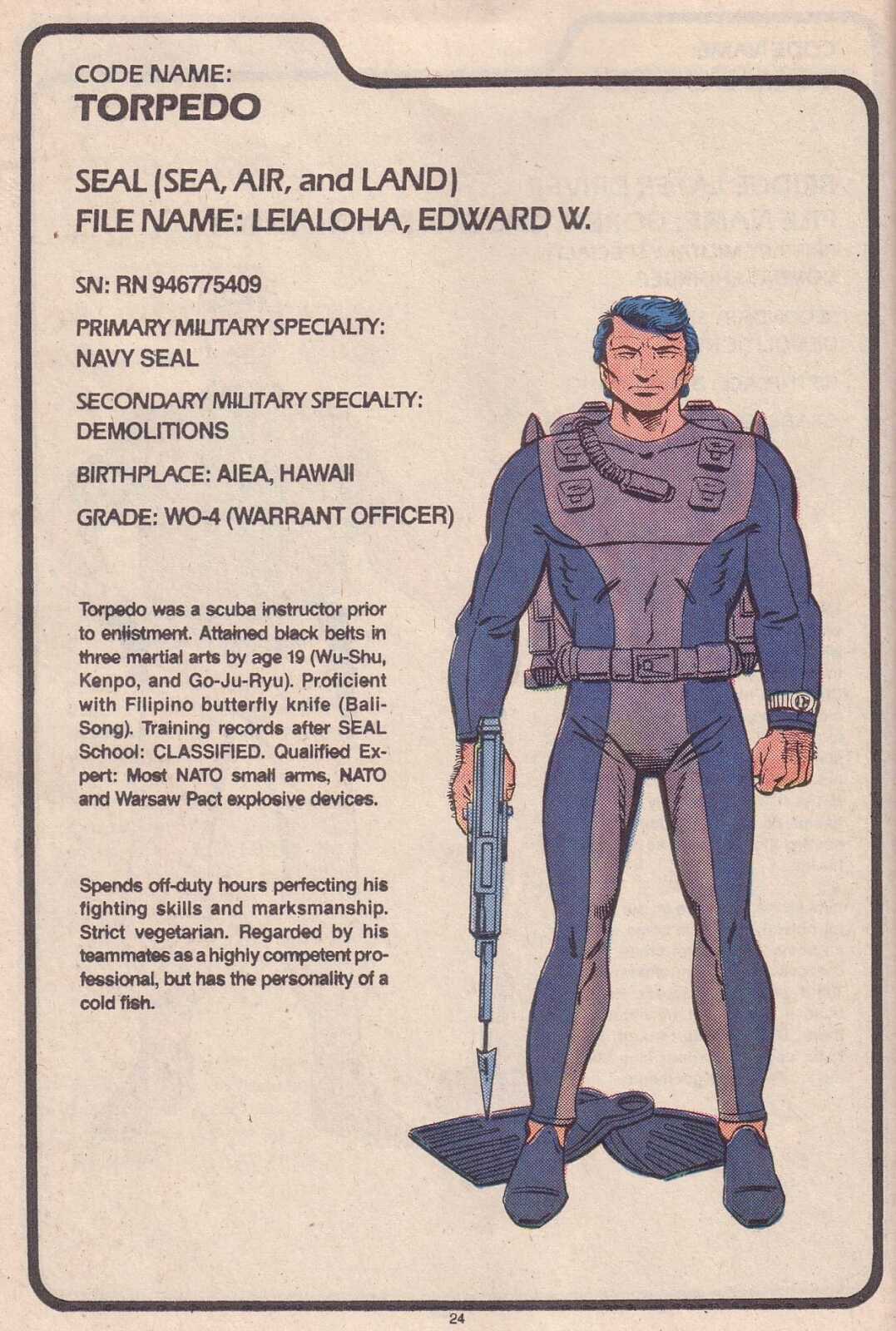 Read online The G.I. Joe Order of Battle comic -  Issue #2 - 26