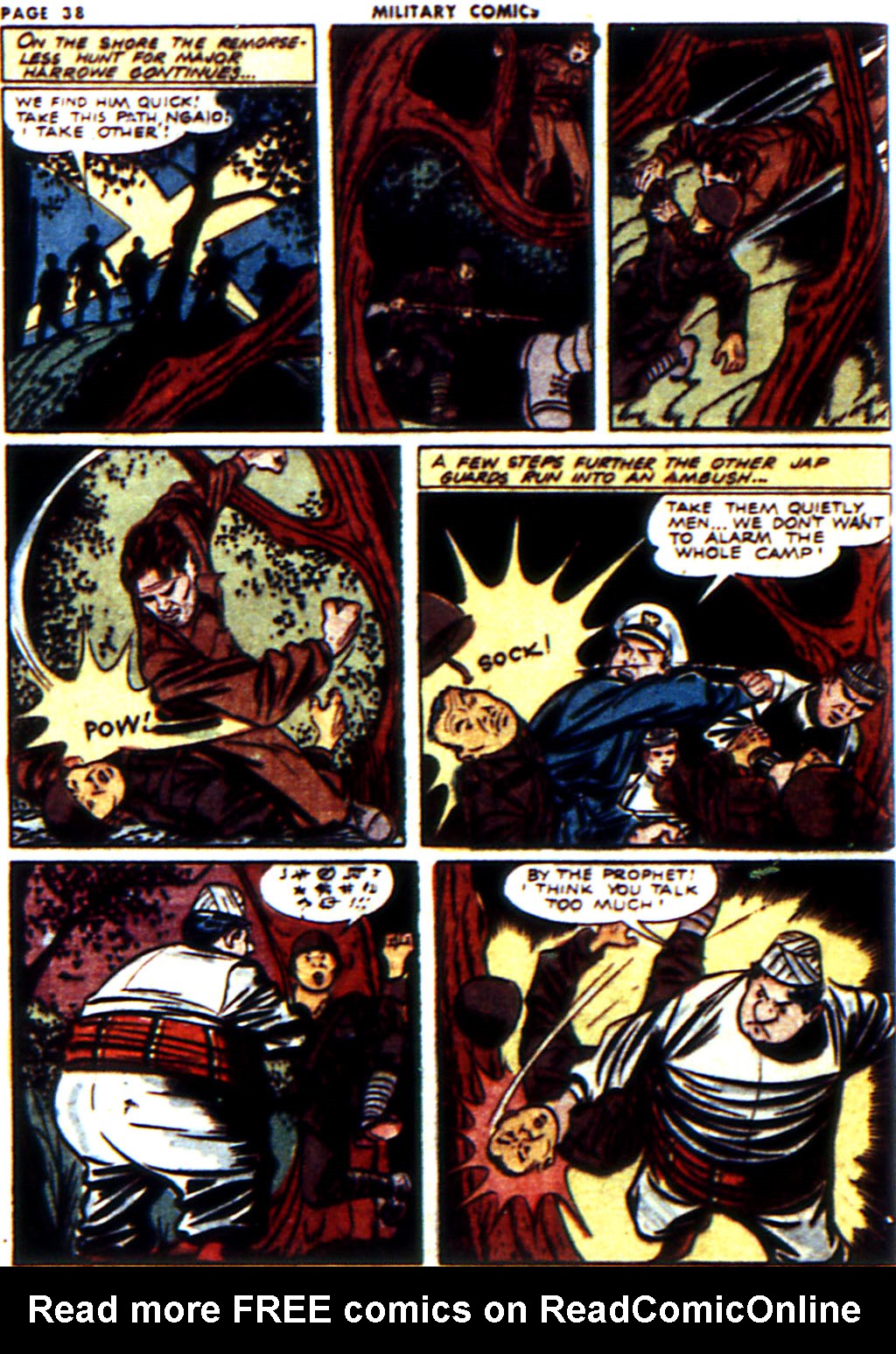 Read online Military Comics comic -  Issue #14 - 40