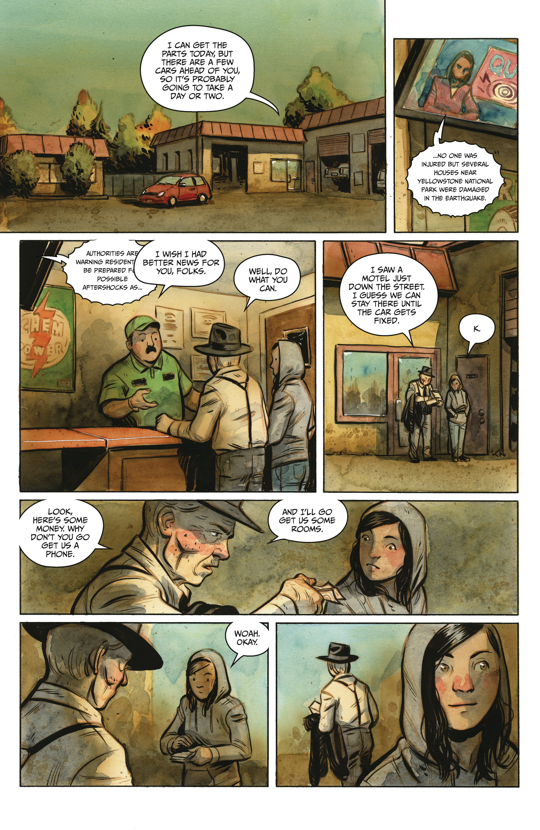 Read online The Lonesome Hunters: The Wolf Child comic -  Issue #1 - 11