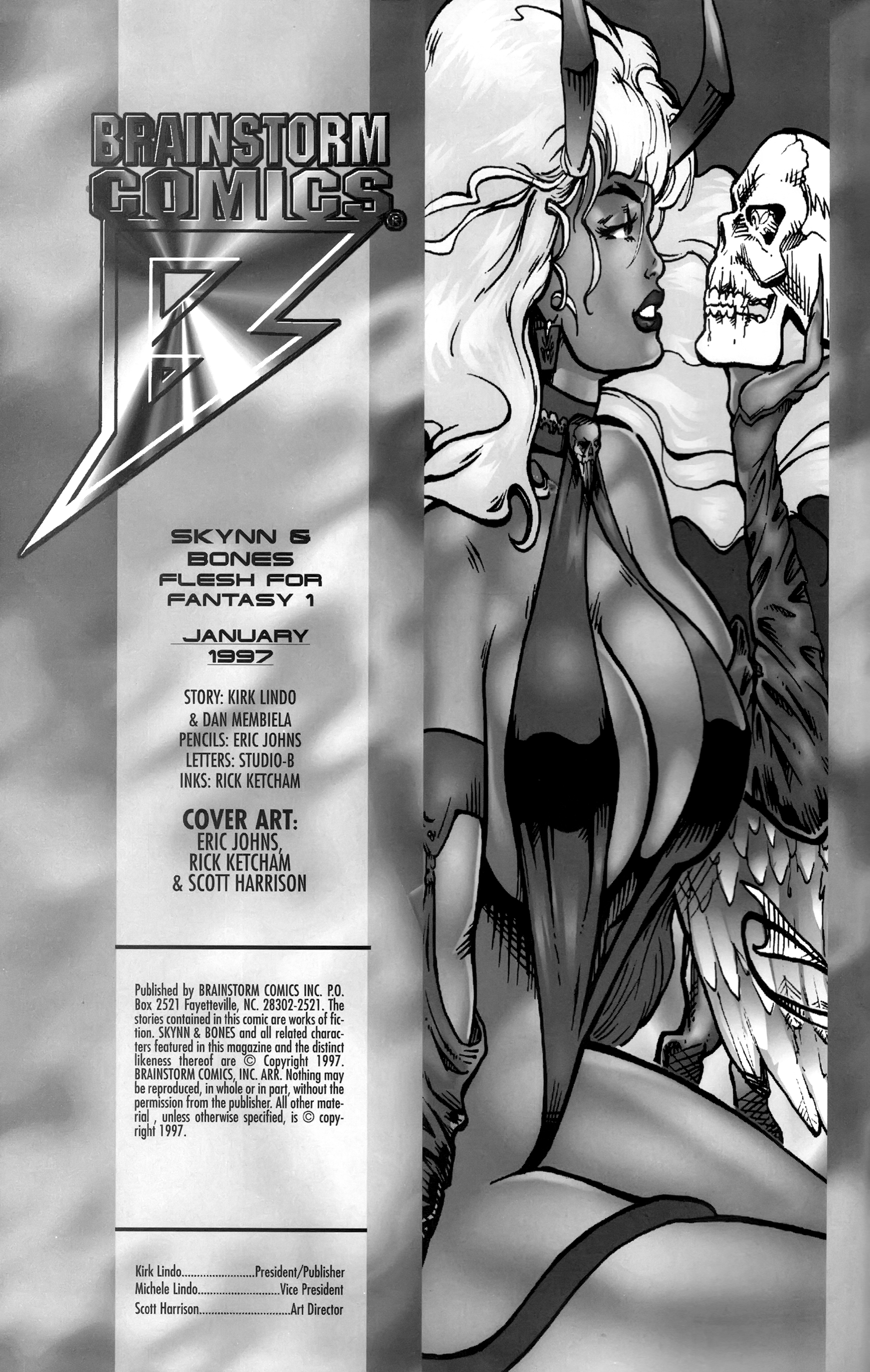 Read online Skynn & Bones: Flesh for Fantasy comic -  Issue #1 - 2