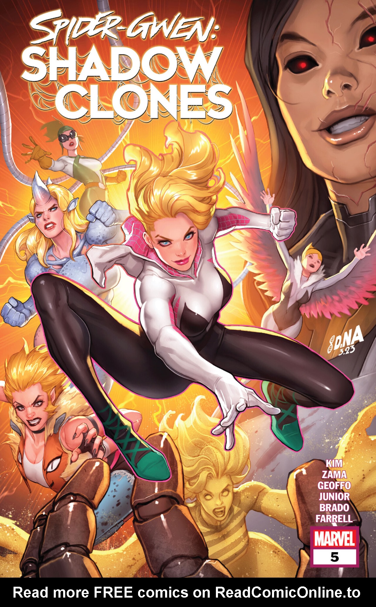 Read online Spider-Gwen: Shadow Clones comic -  Issue #5 - 1