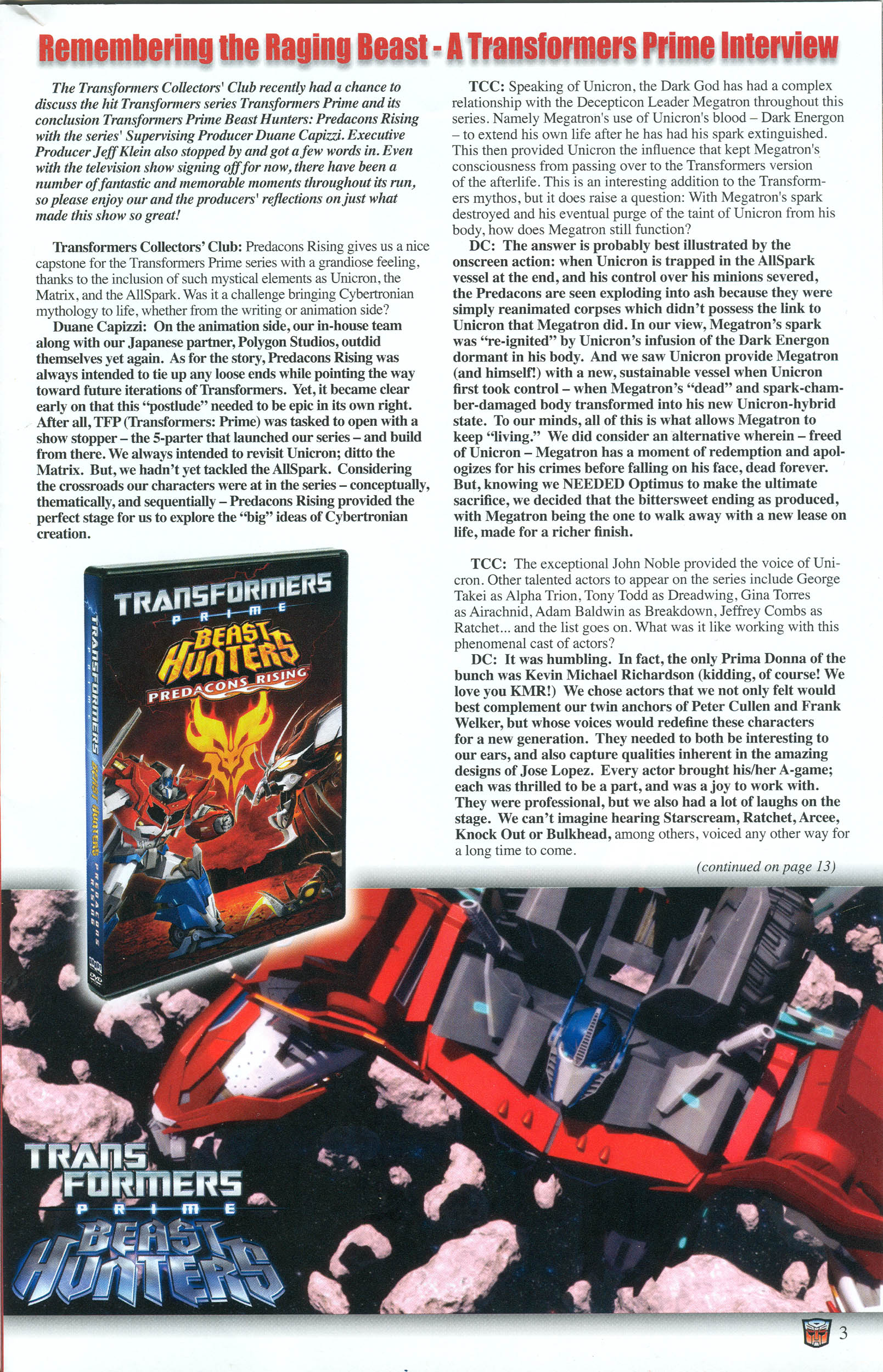 Read online Transformers: Collectors' Club comic -  Issue #54 - 3
