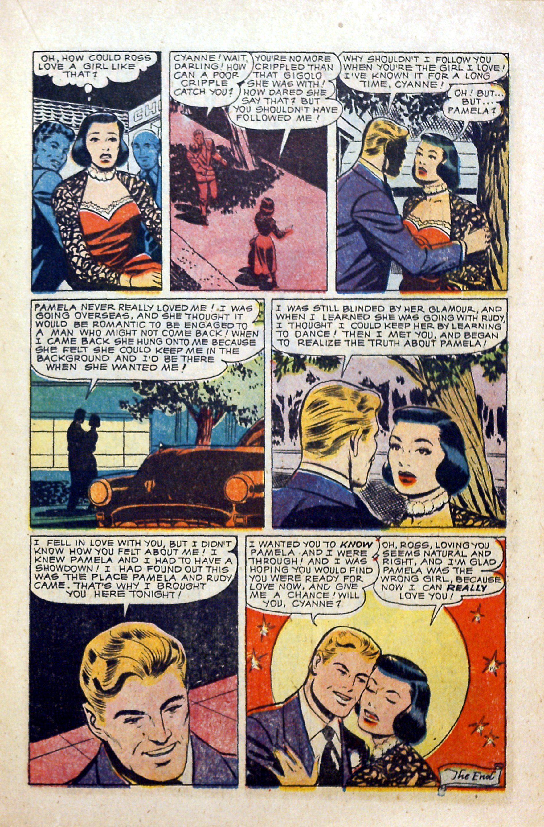 Read online Glamorous Romances comic -  Issue #83 - 17